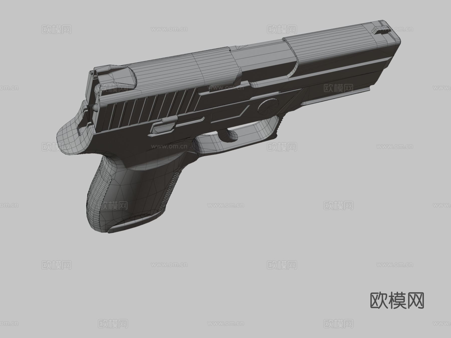 P250蓝铜矿3d模型