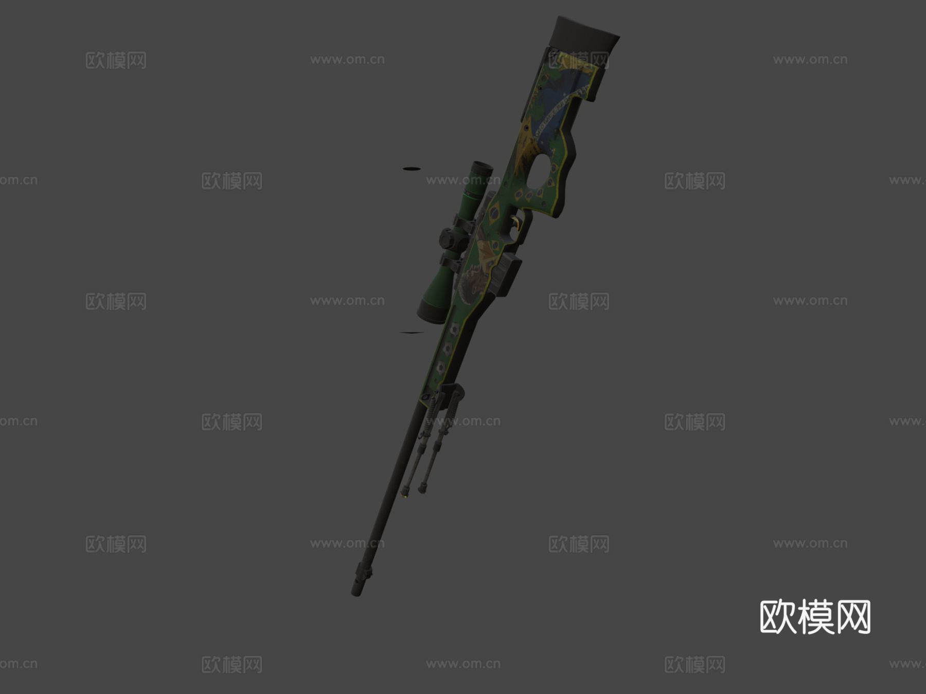 AWP-足球传奇3d模型