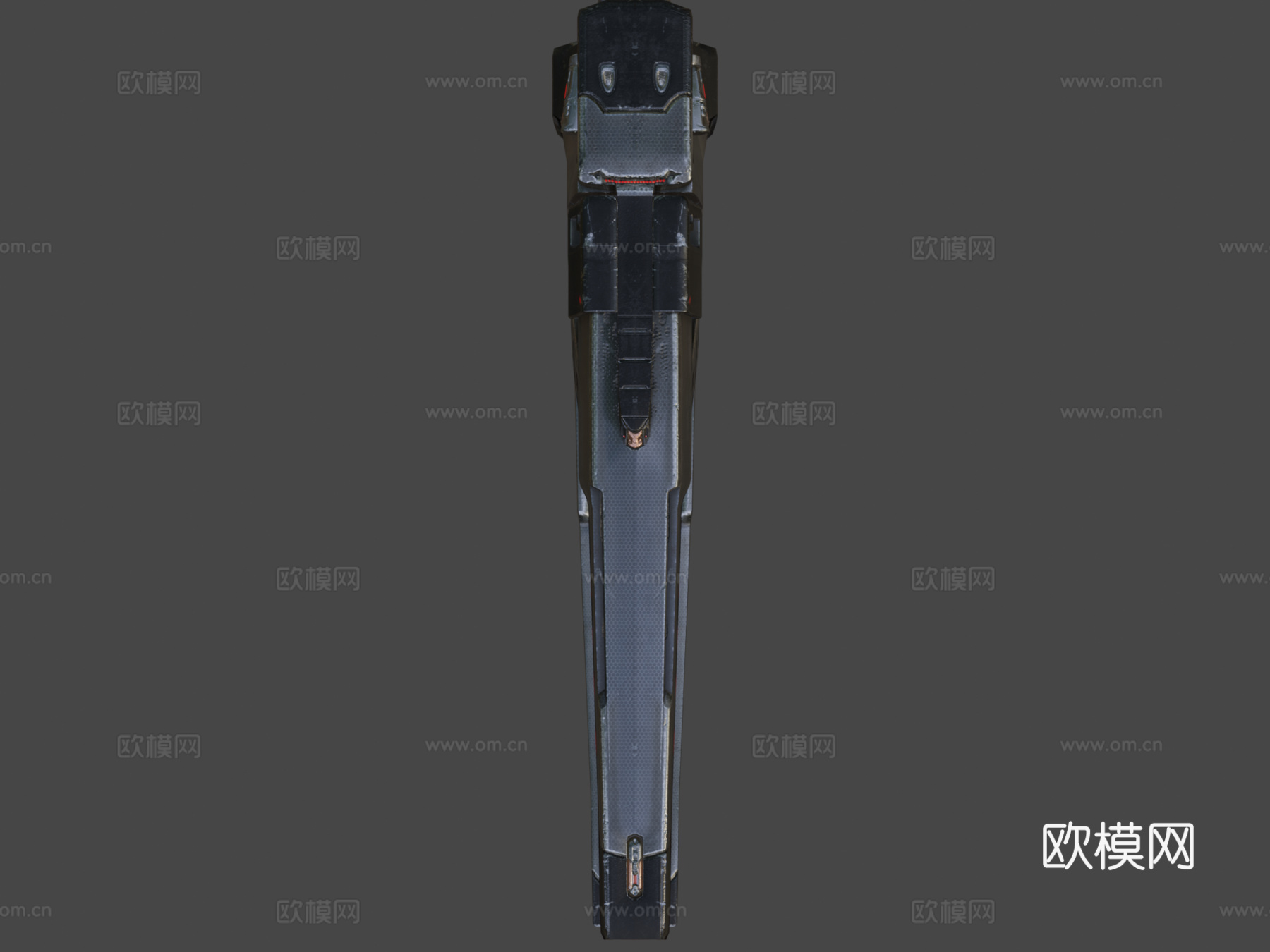 爆破枪-赛瓦尔联盟-读数器第一次接触3d模型