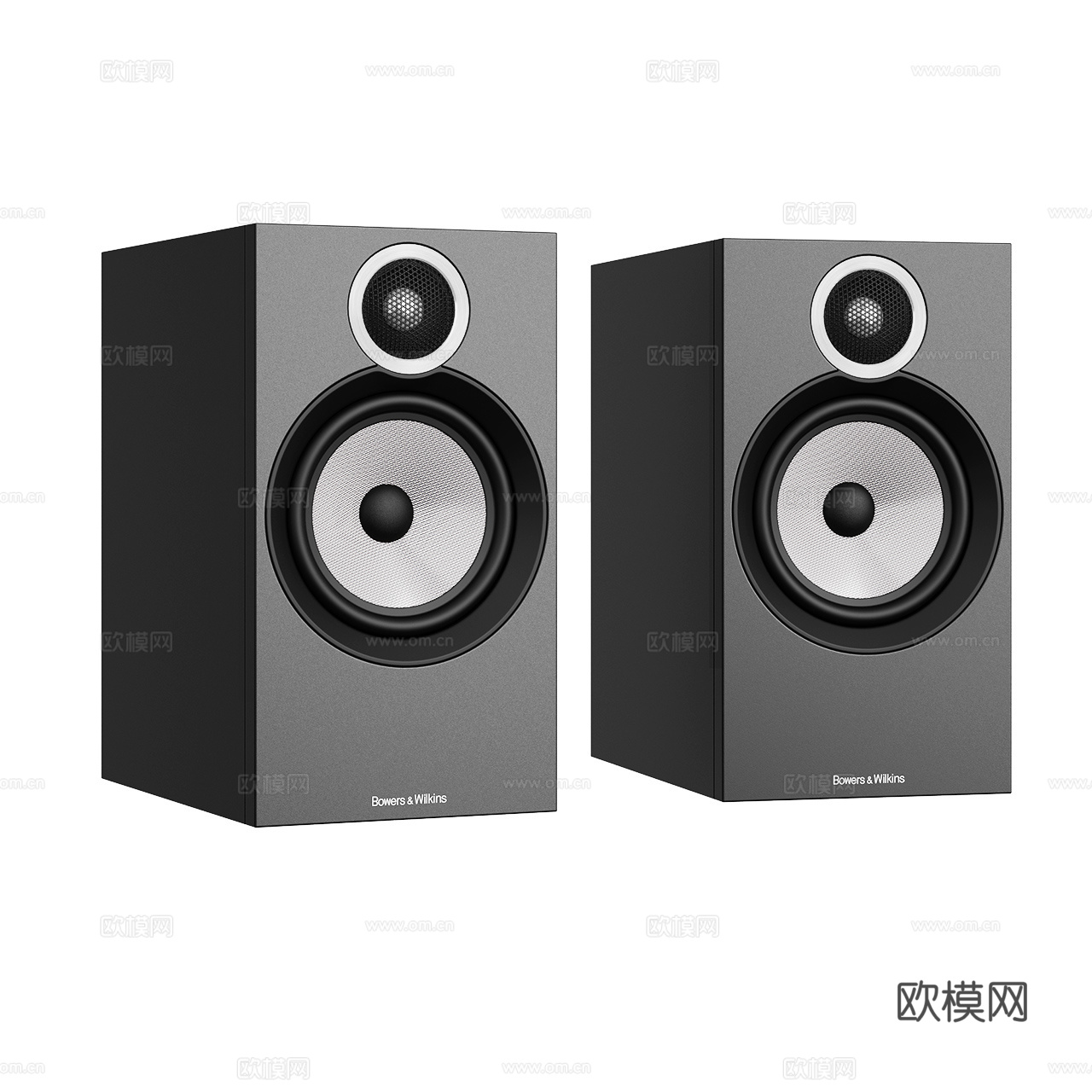 Bowers &amp; Wilkins 606 S3 扬声器 音响3d模型