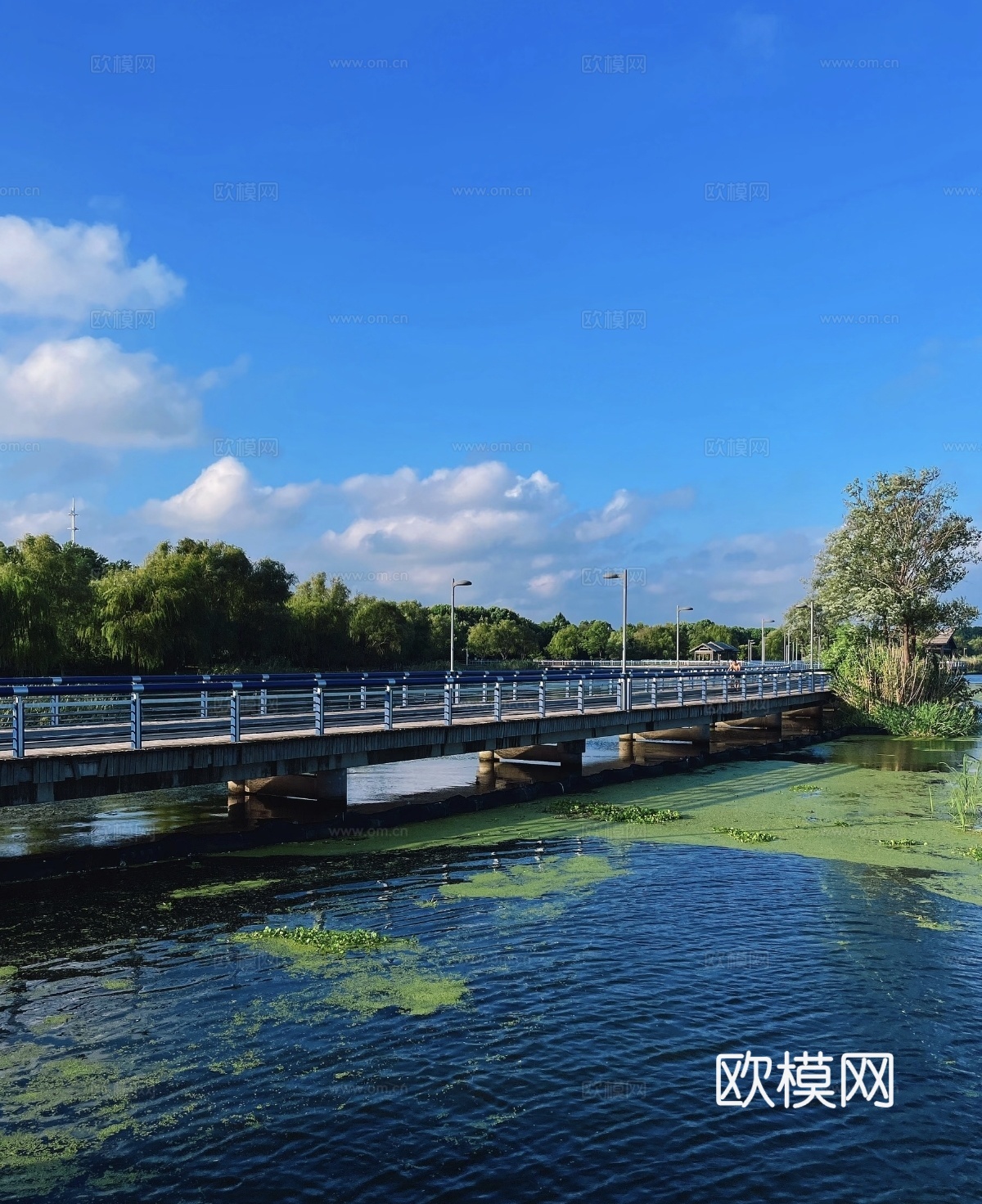 现代公园外景贴图