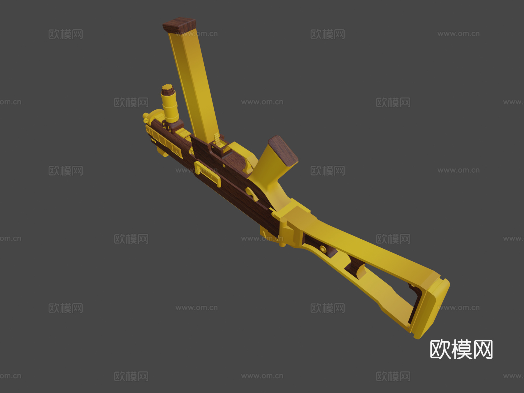 UMP-克拉特3d模型