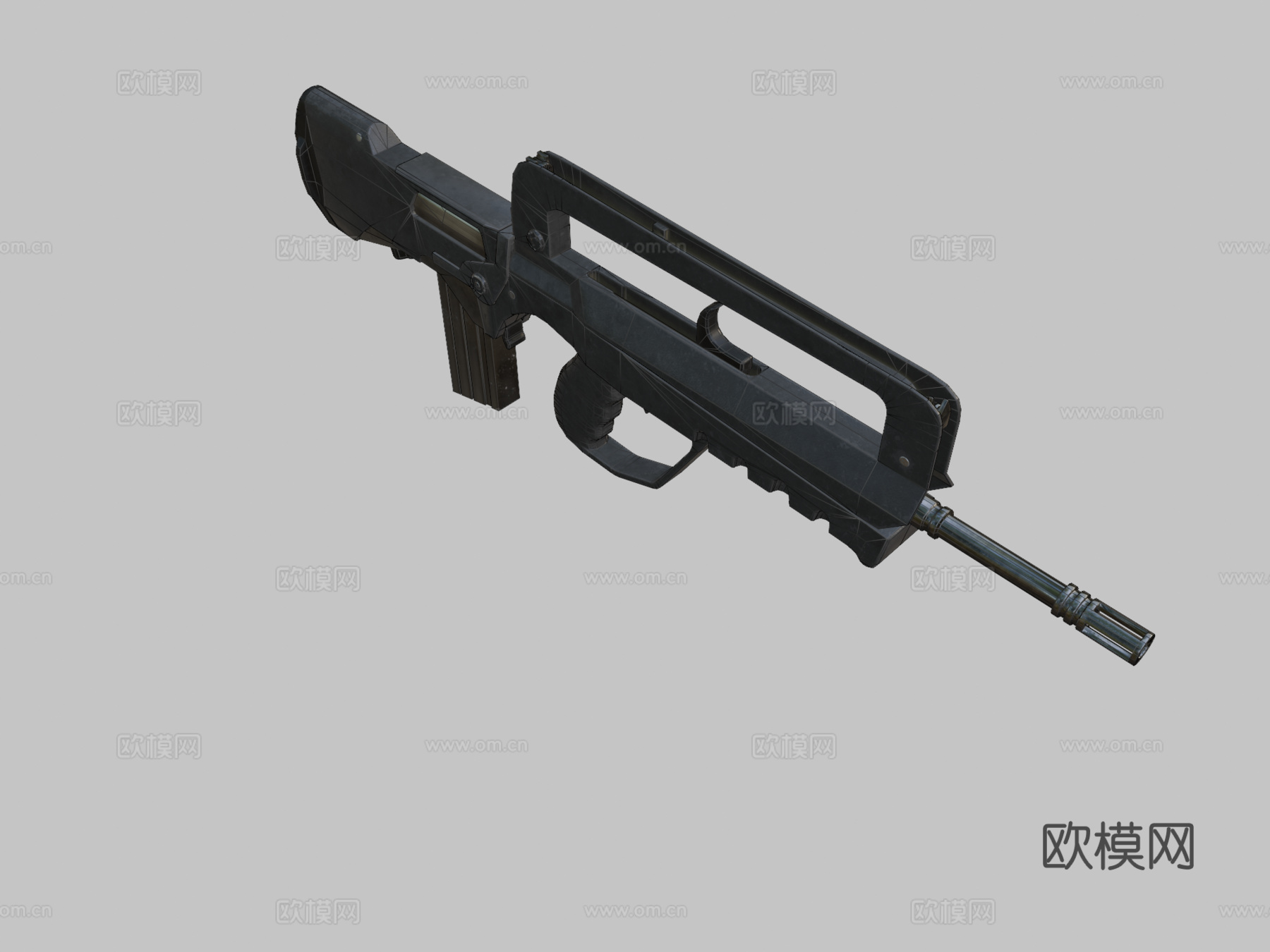 法玛斯G2步枪3d模型