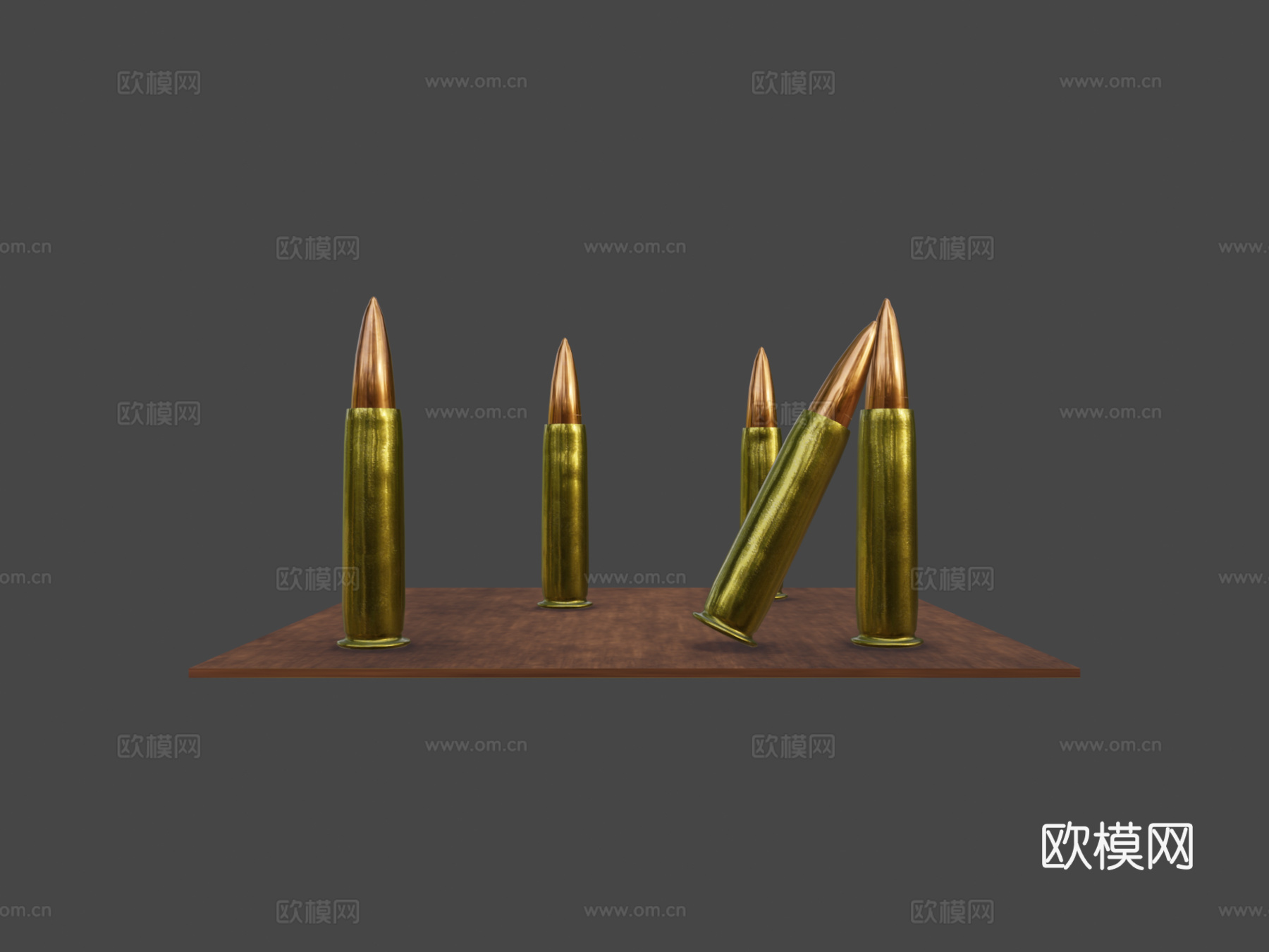 .62子弹3d模型
