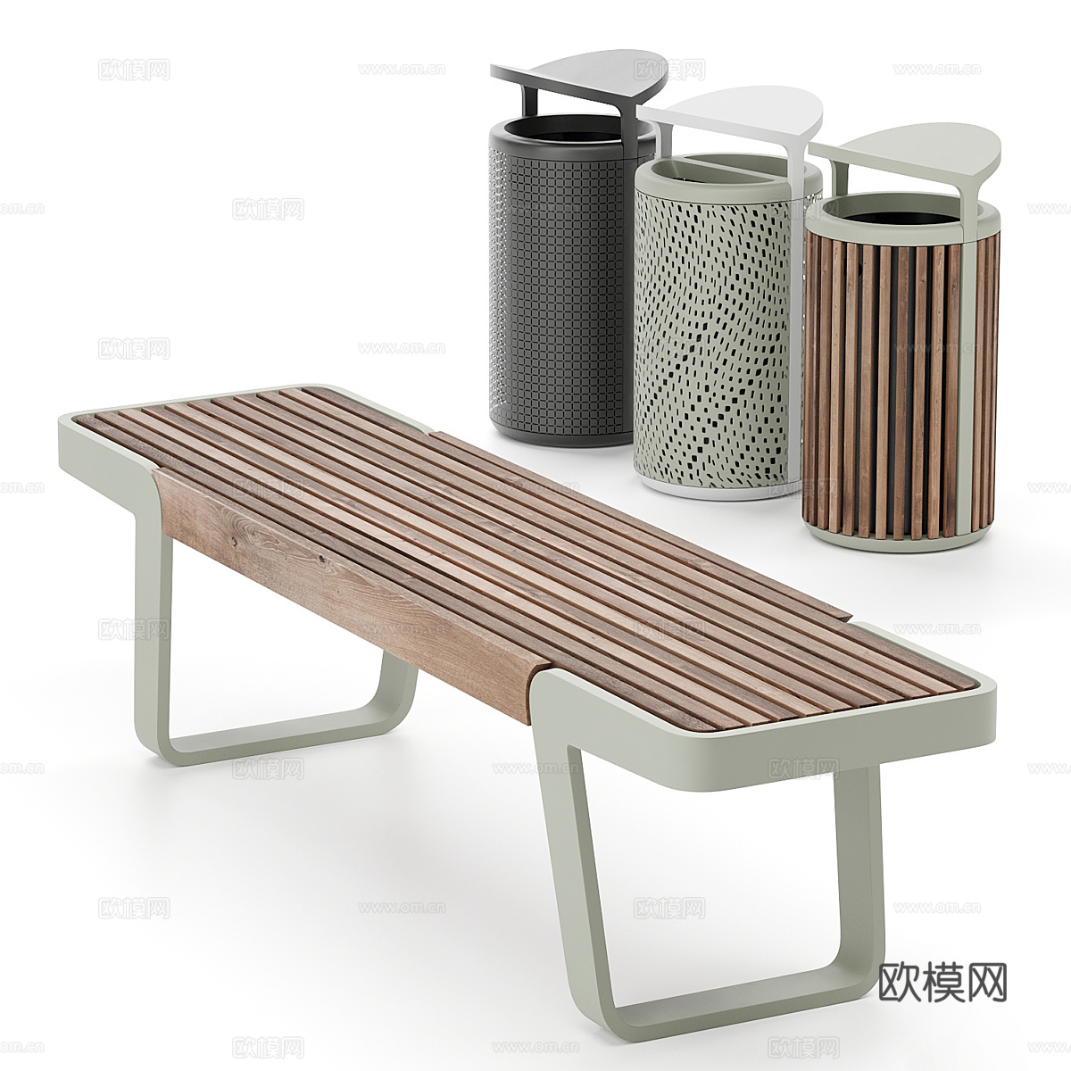 户外椅3d模型