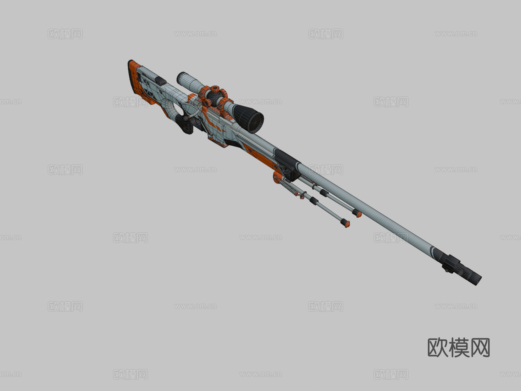 AWP-阿西莫夫3d模型