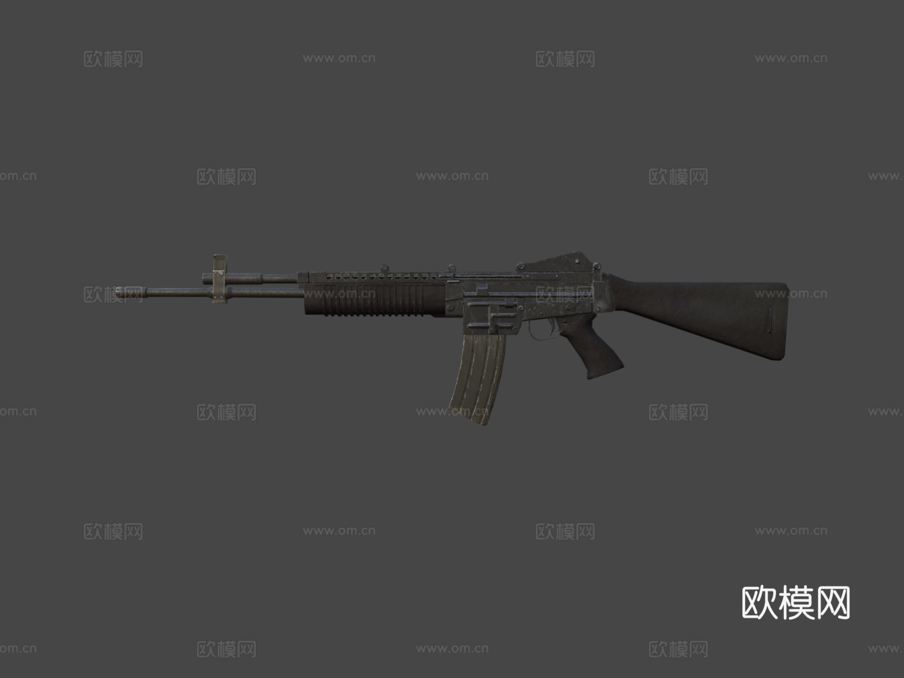 斯通纳63 PBR3d模型