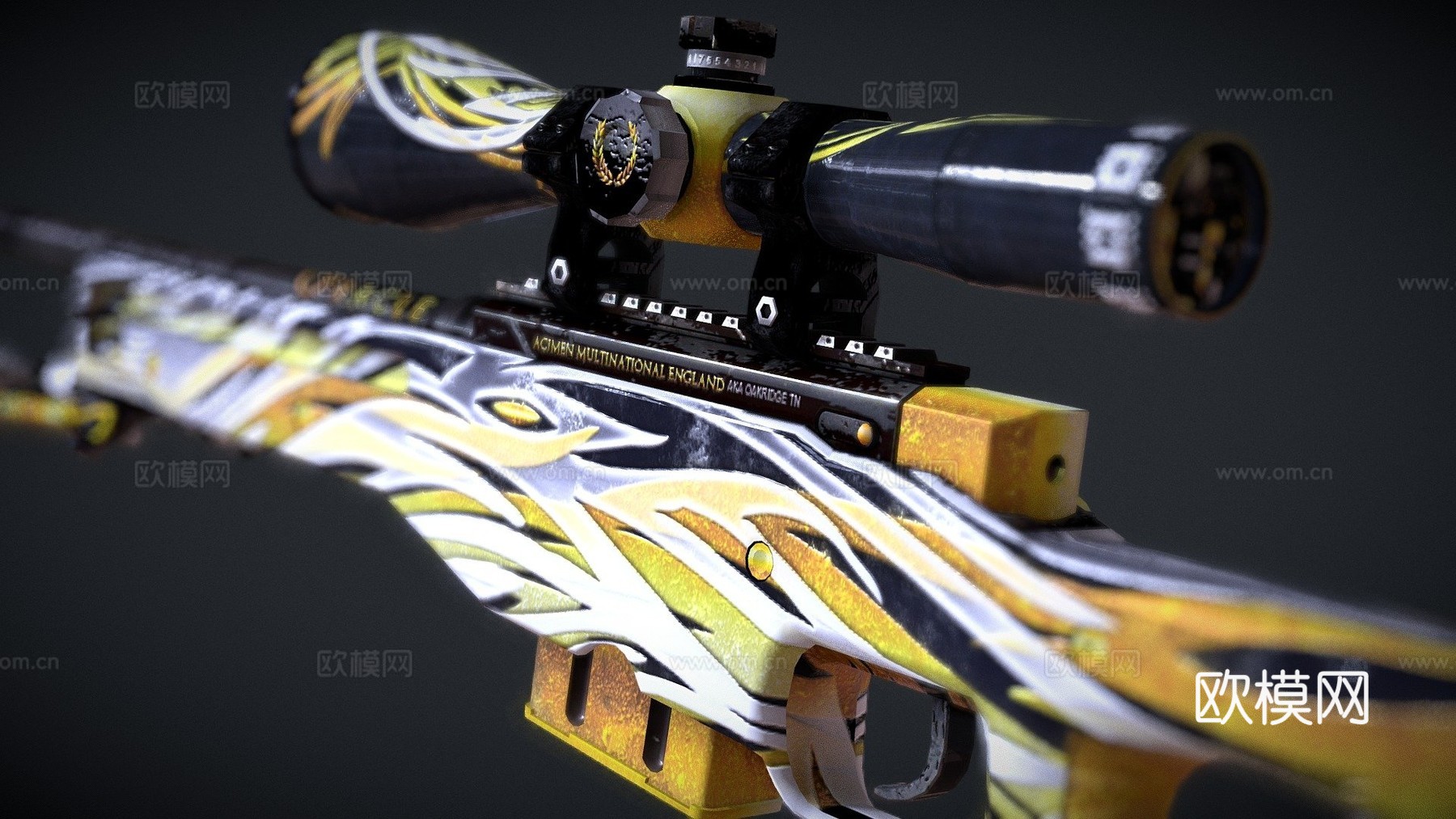 AWP-神谕3d模型