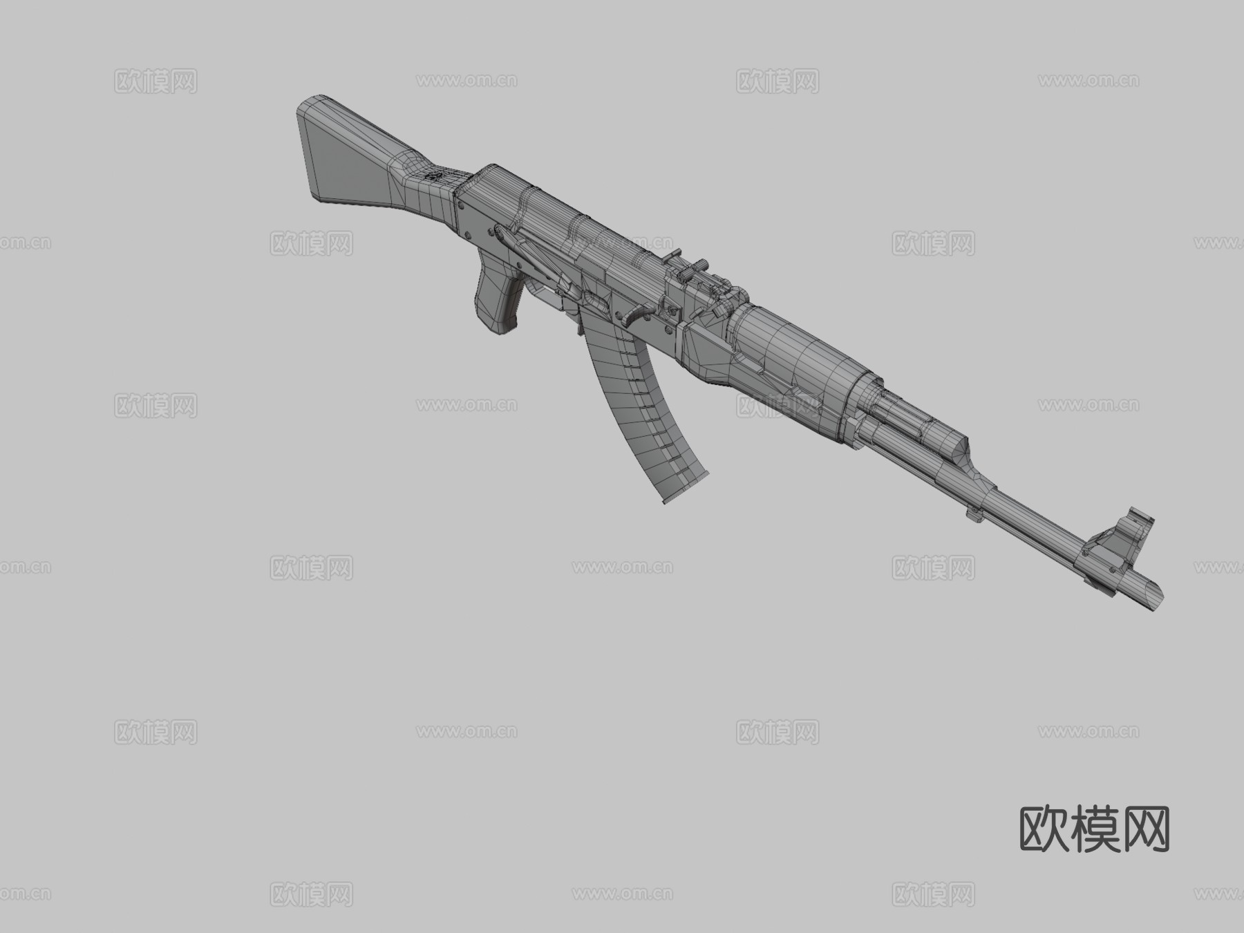 Ak47-英勇3d模型