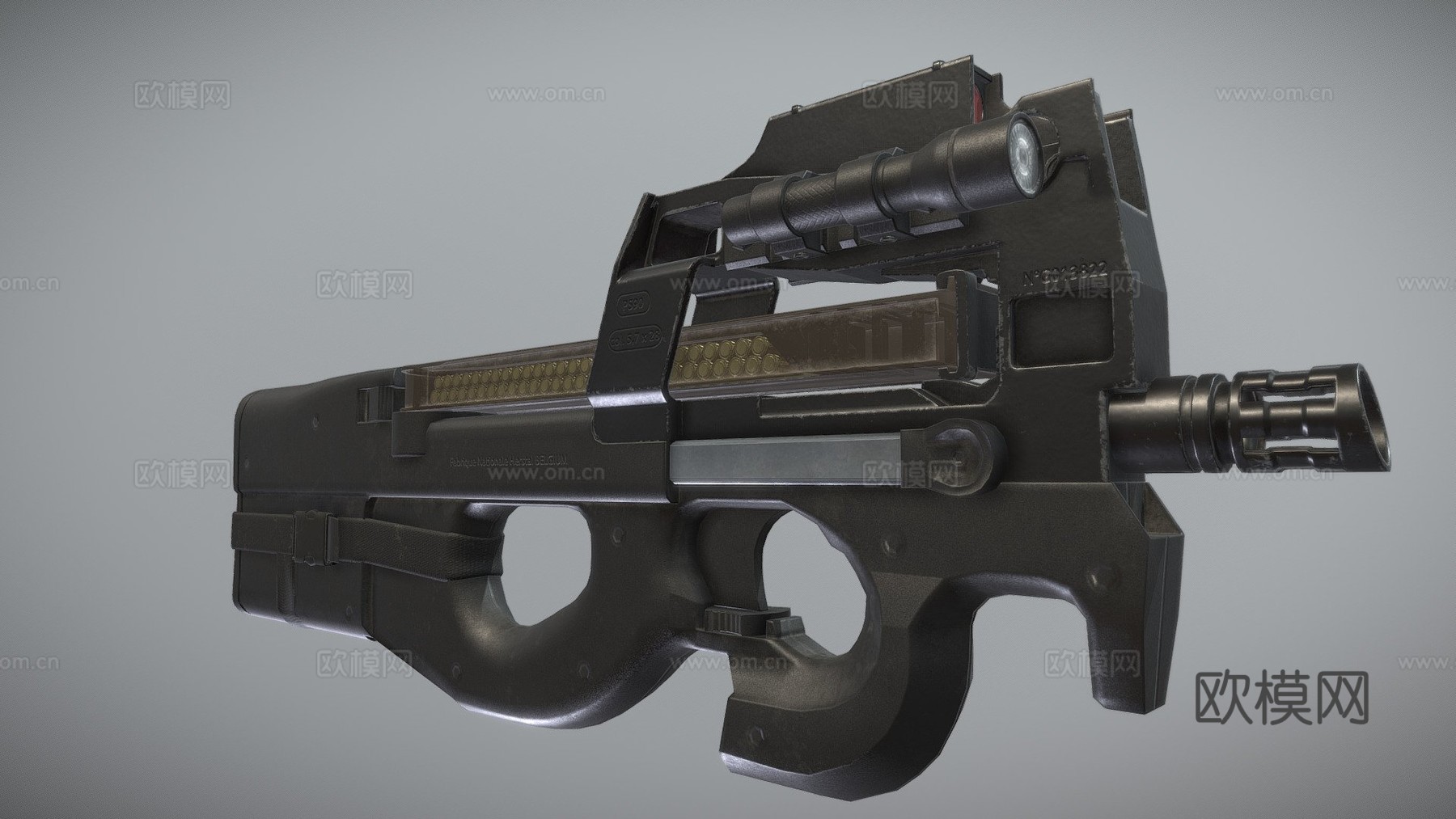 P90最终版3d模型