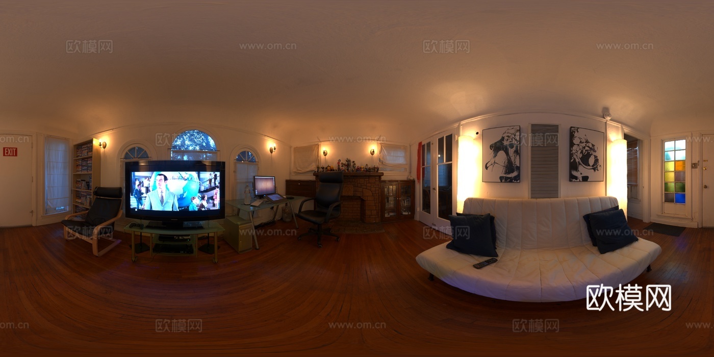 室外别墅HDRI