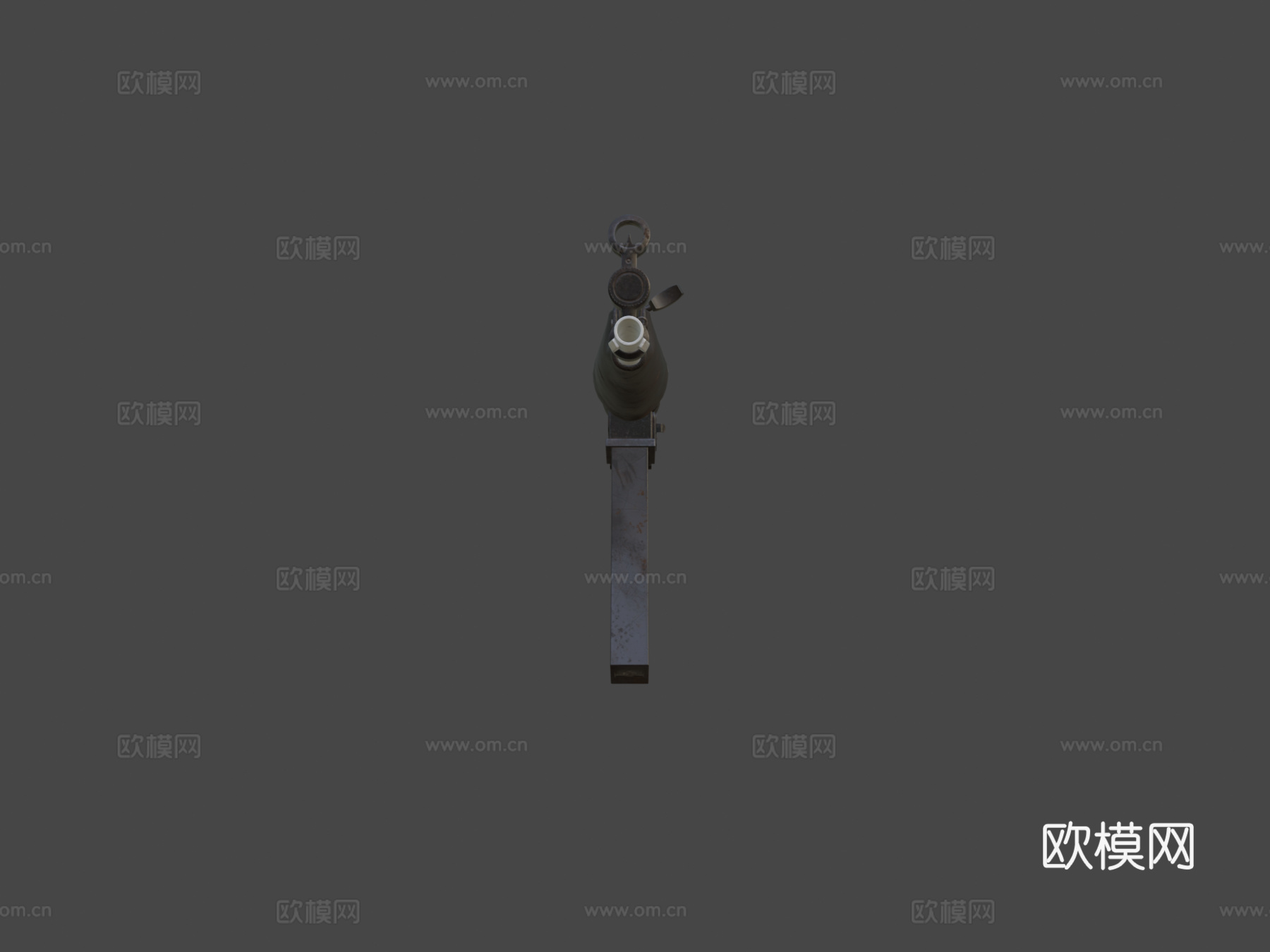 MP5冲锋枪3d模型