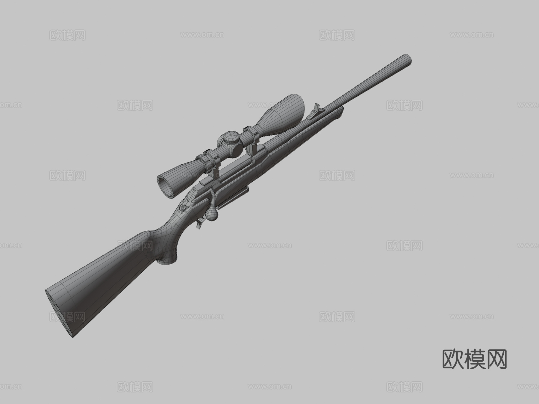 神射手30003d模型