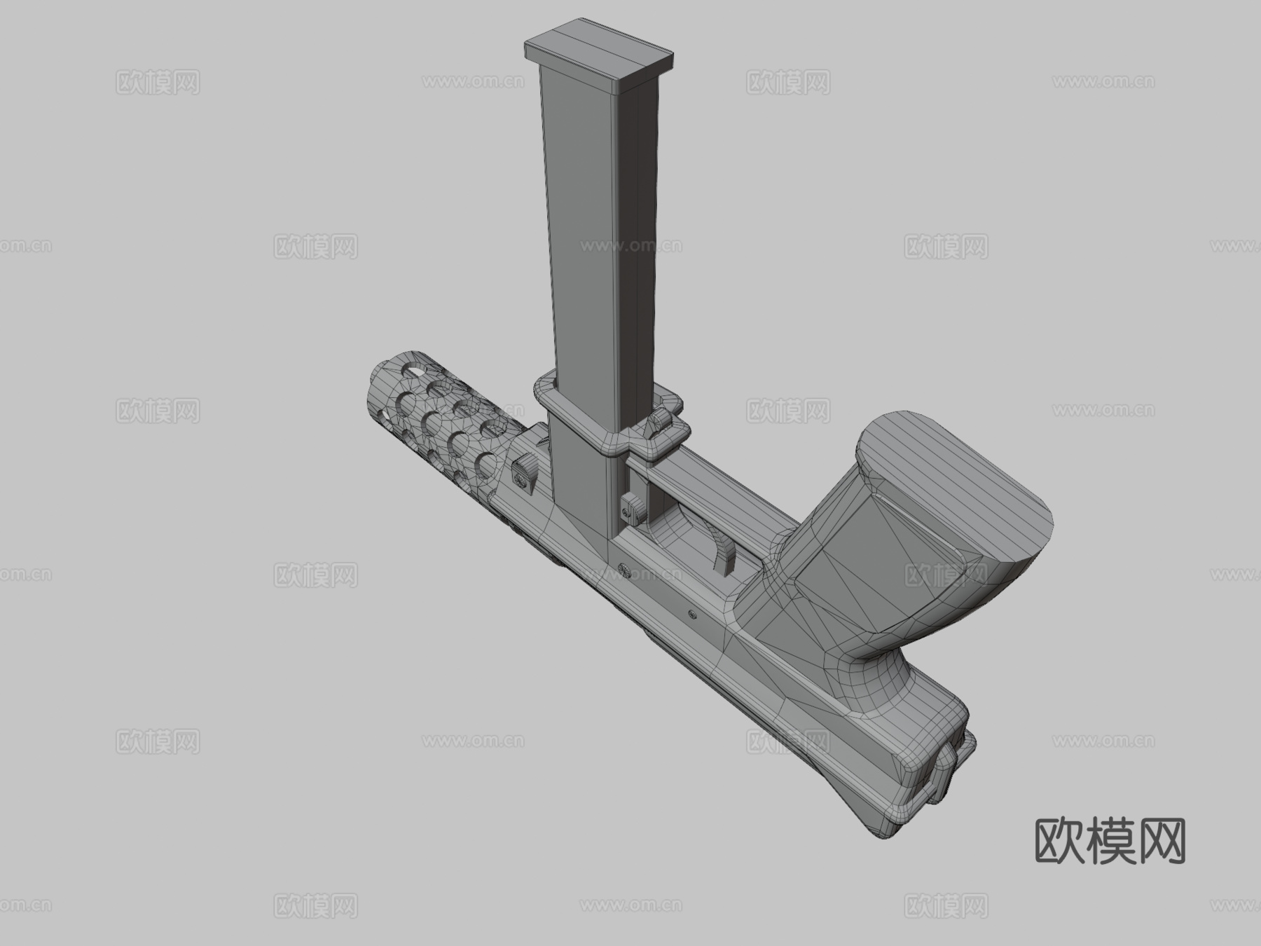 Tec-9-电路3d模型