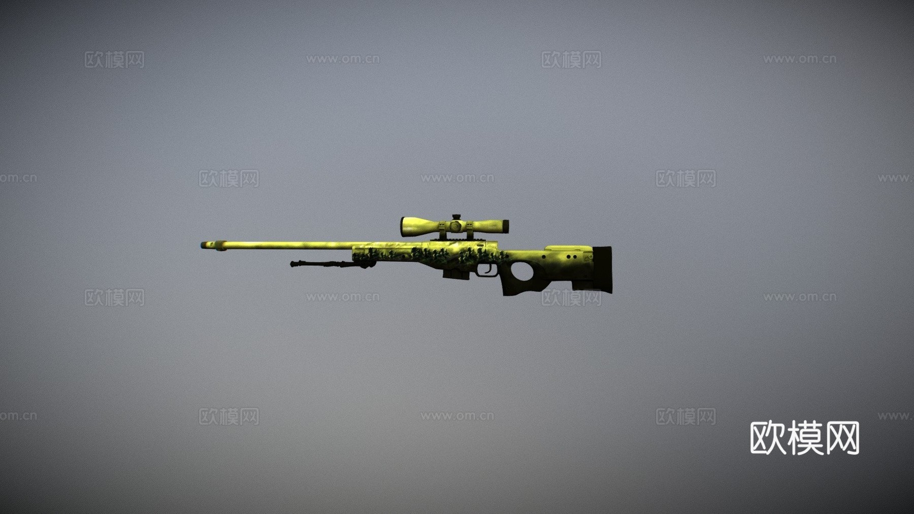 AWP-毒性3d模型