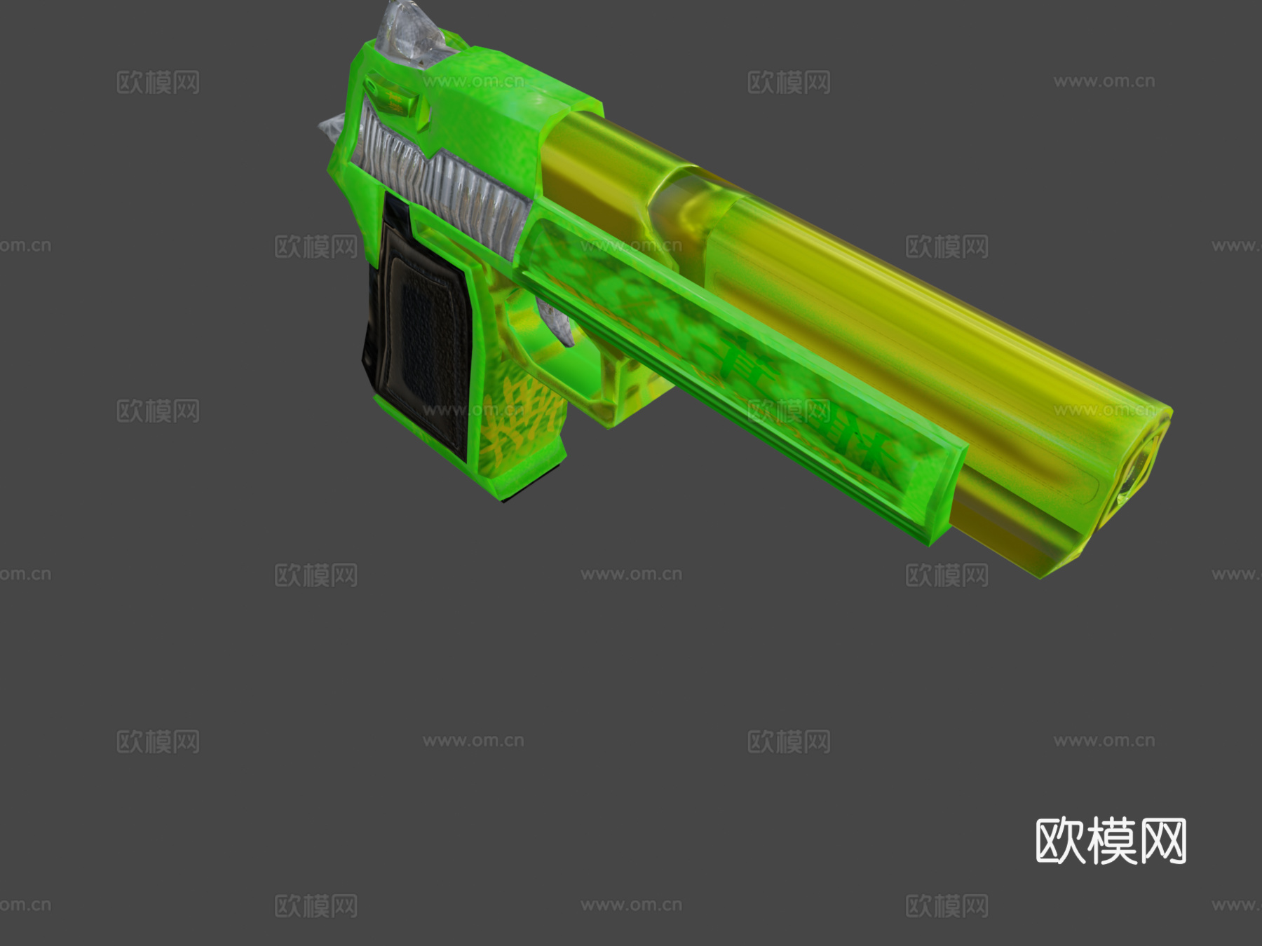 疯狐马格南(ZeroLeL)沙漠之鹰3d模型