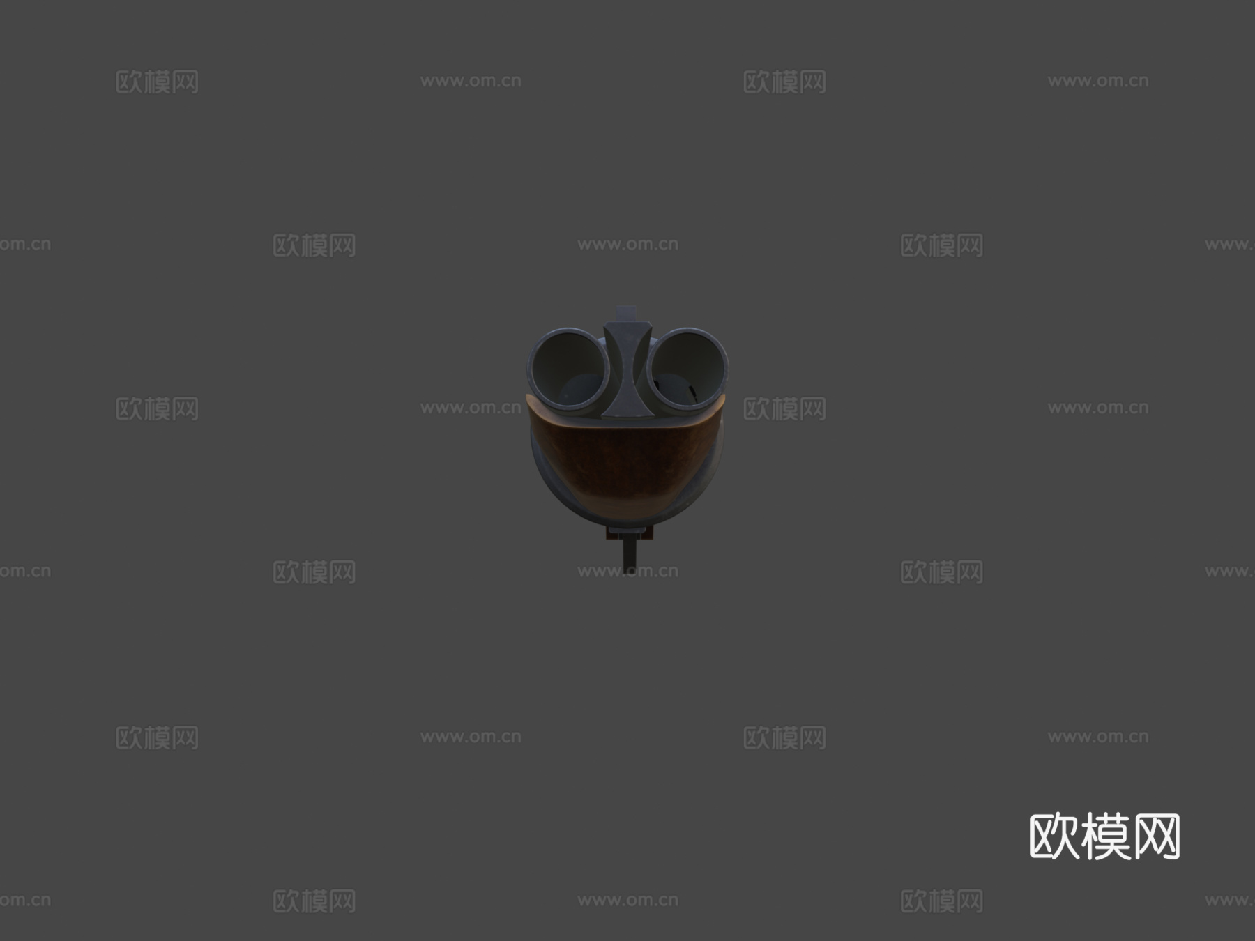 硬表面-散射枪3d模型