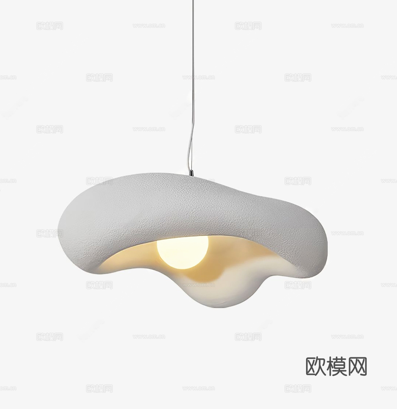中古餐厅吊灯 中古吊顶 白色石膏吊顶 小吊灯 餐厅吊灯3d模型
