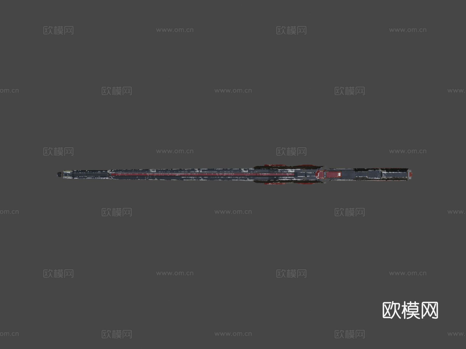 光环-先驱者狙击步枪3d模型