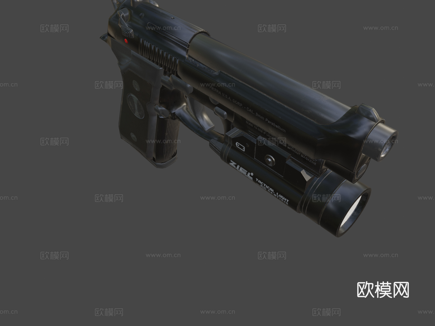 伯莱塔M9A13d模型