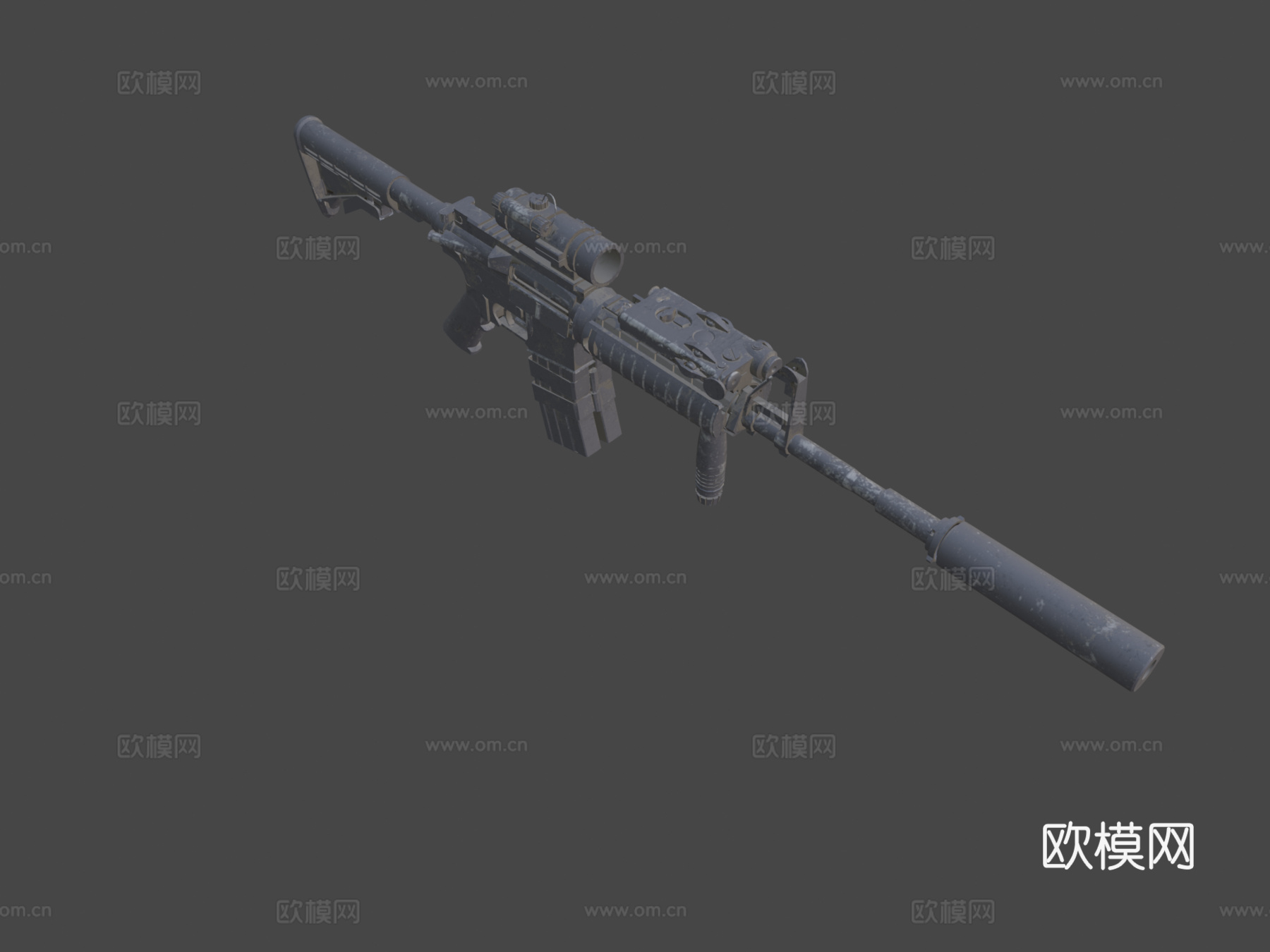 M4A13d模型