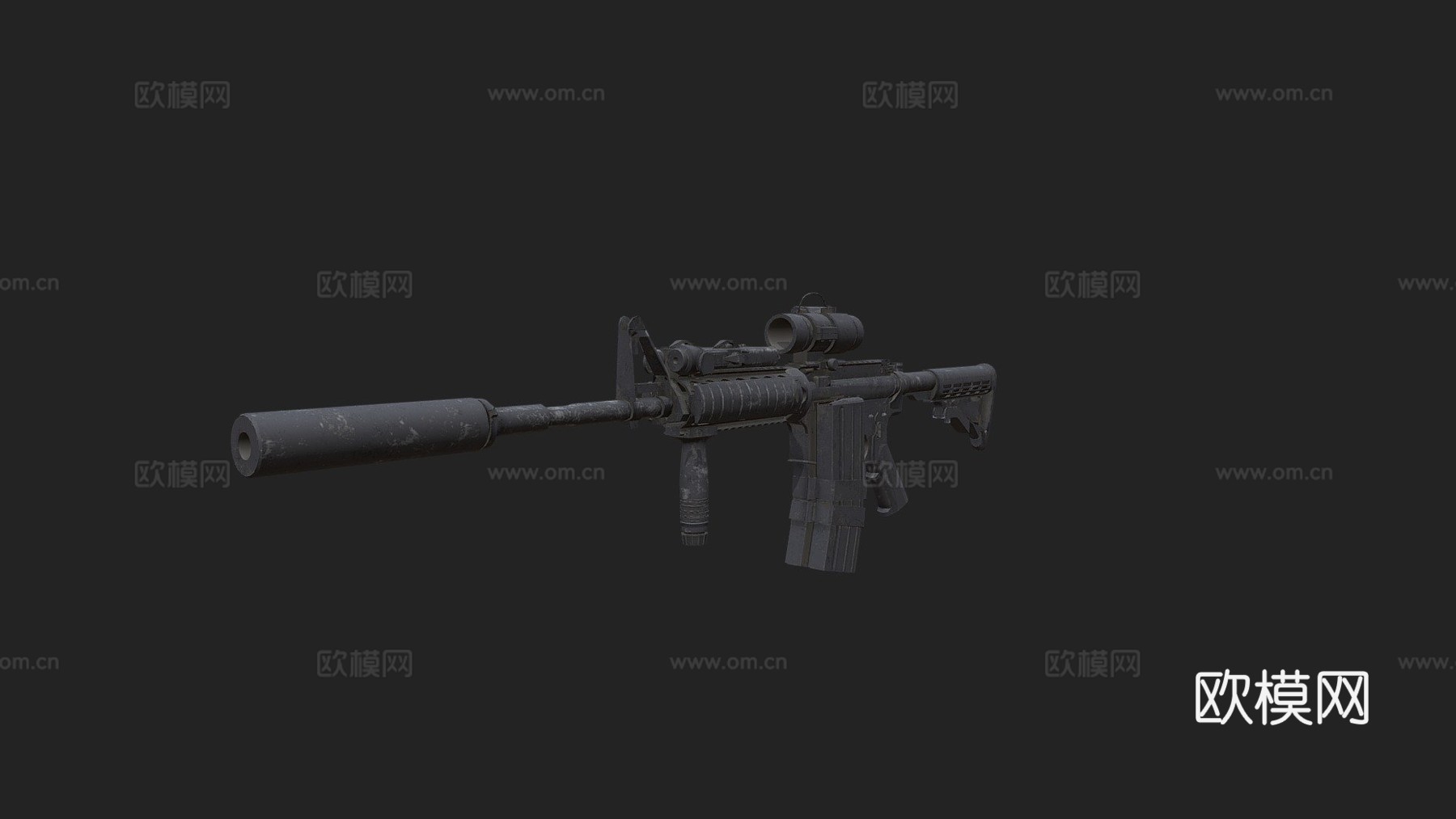 M4A13d模型