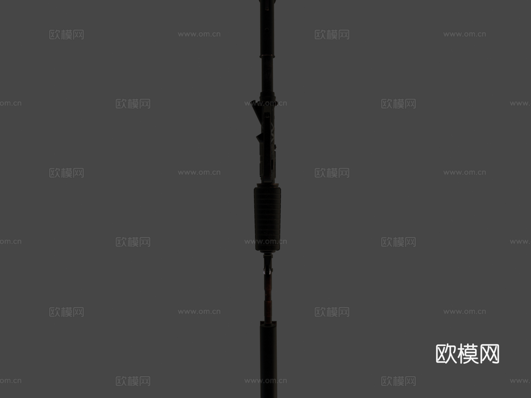 M4A1-S-寂静喷涂3d模型