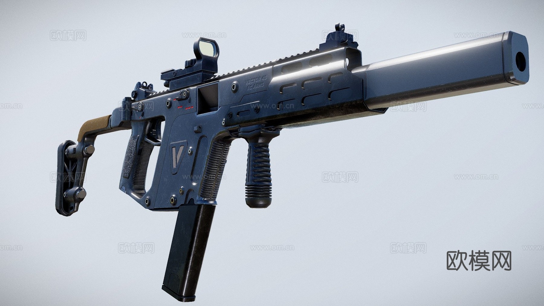 KRISS Vector .45 ACP3d模型