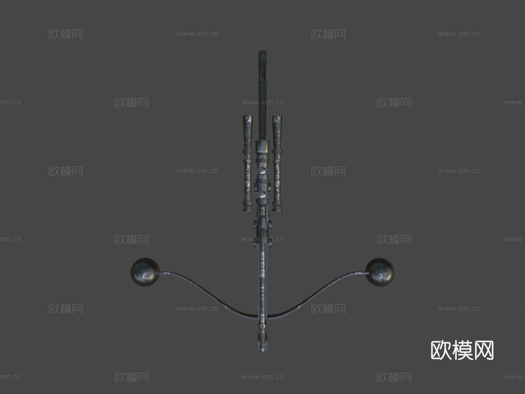 星球大战伍基弓弩3d模型