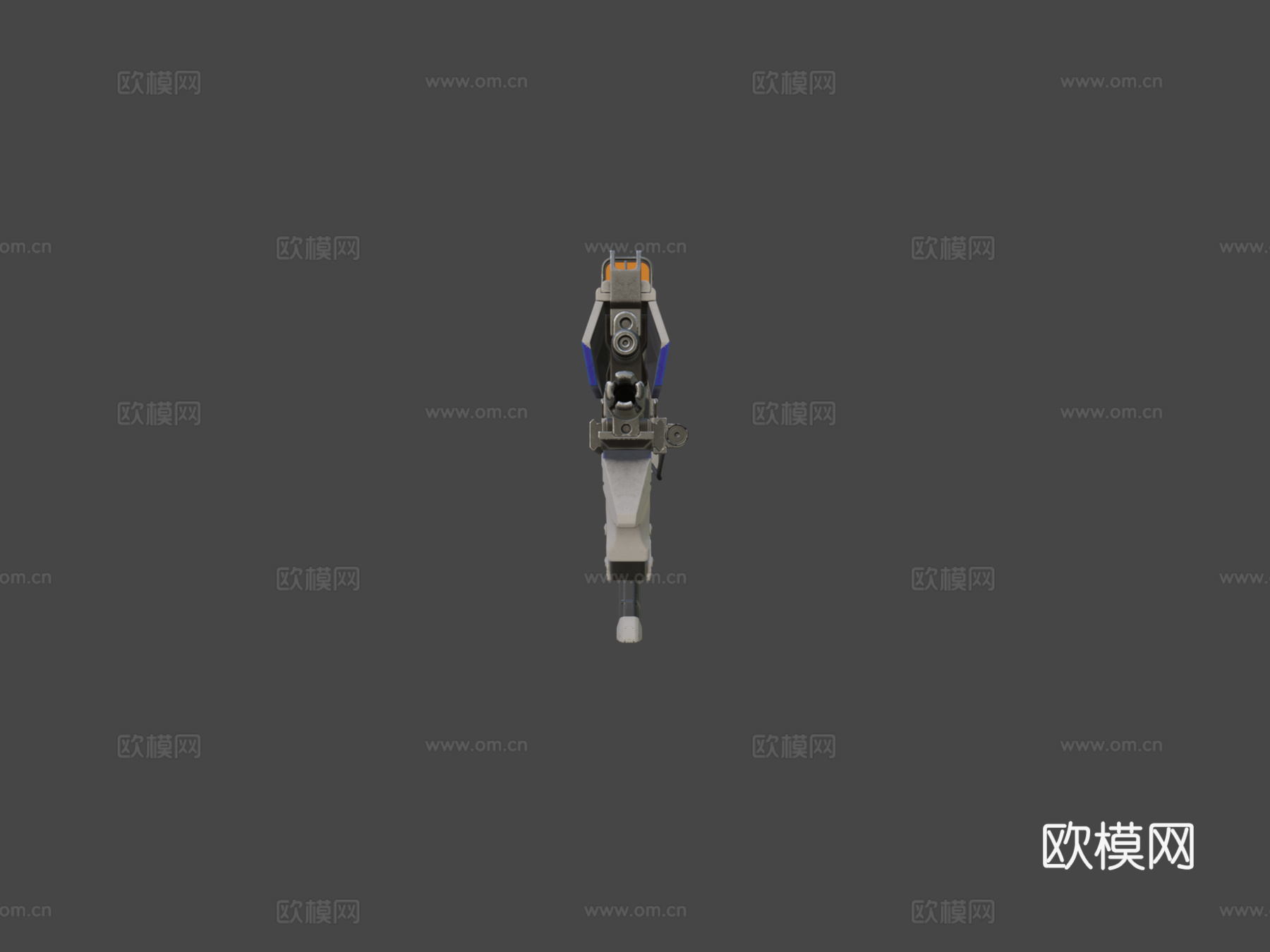 射击麦格枪(SMG)3d模型