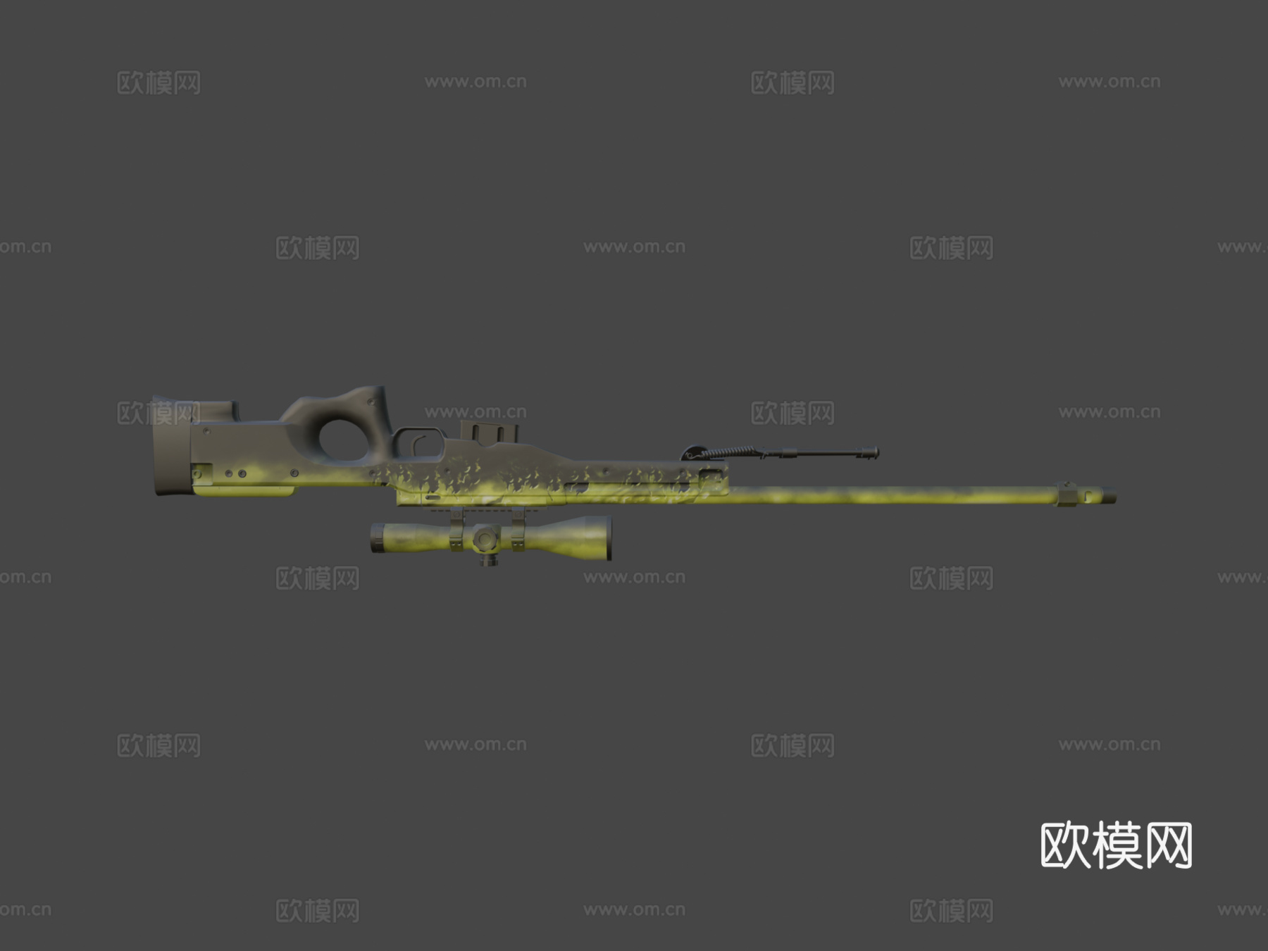 AWP-毒性3d模型