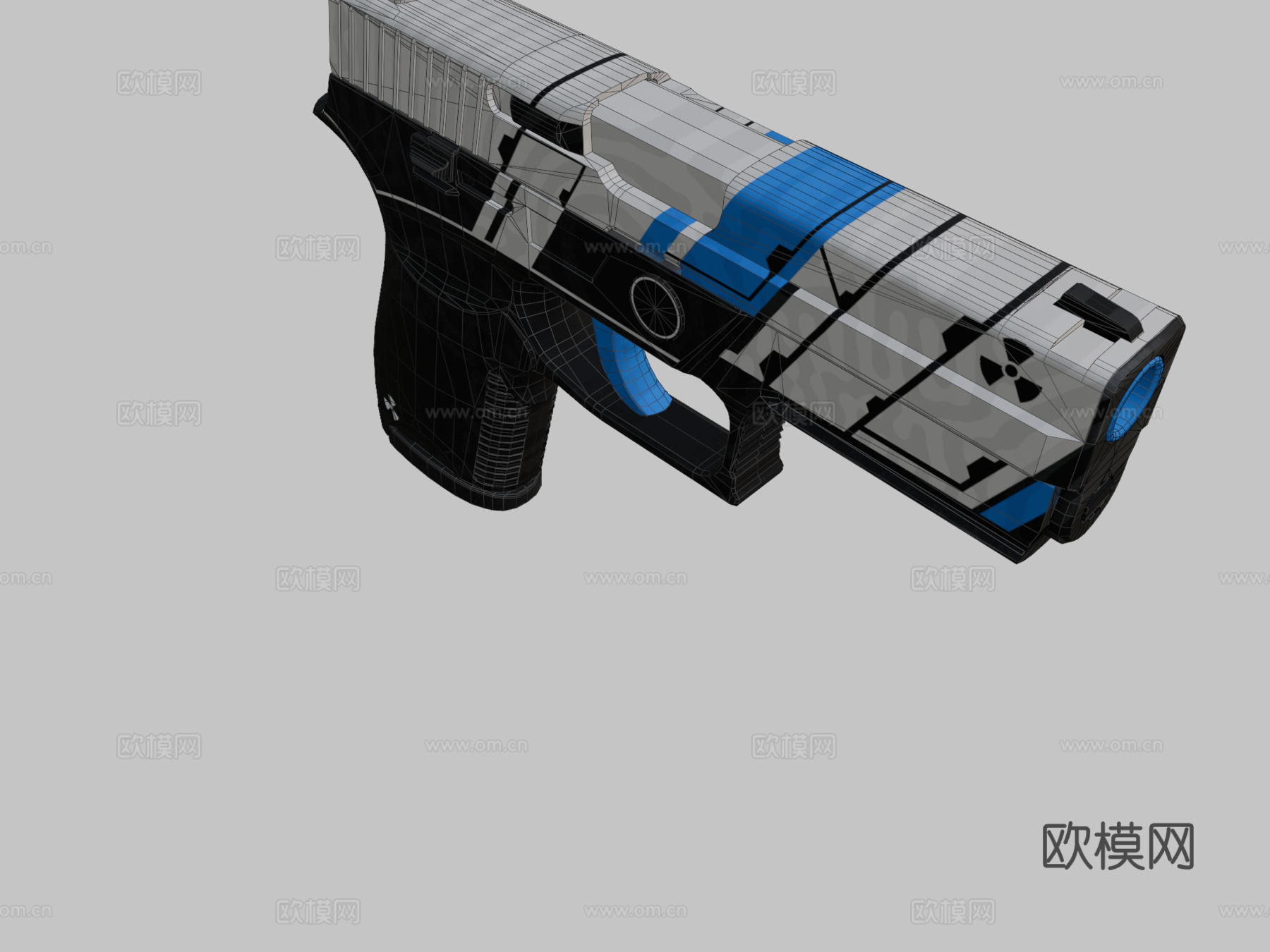 P250-有毒废料(VGO比赛)3d模型