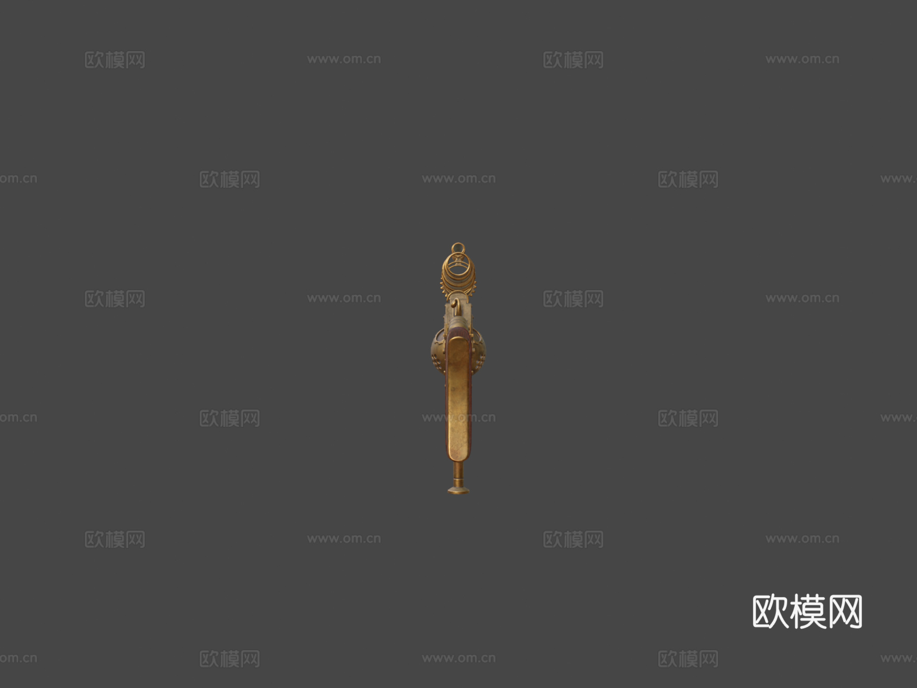 维多利亚狙击枪3d模型