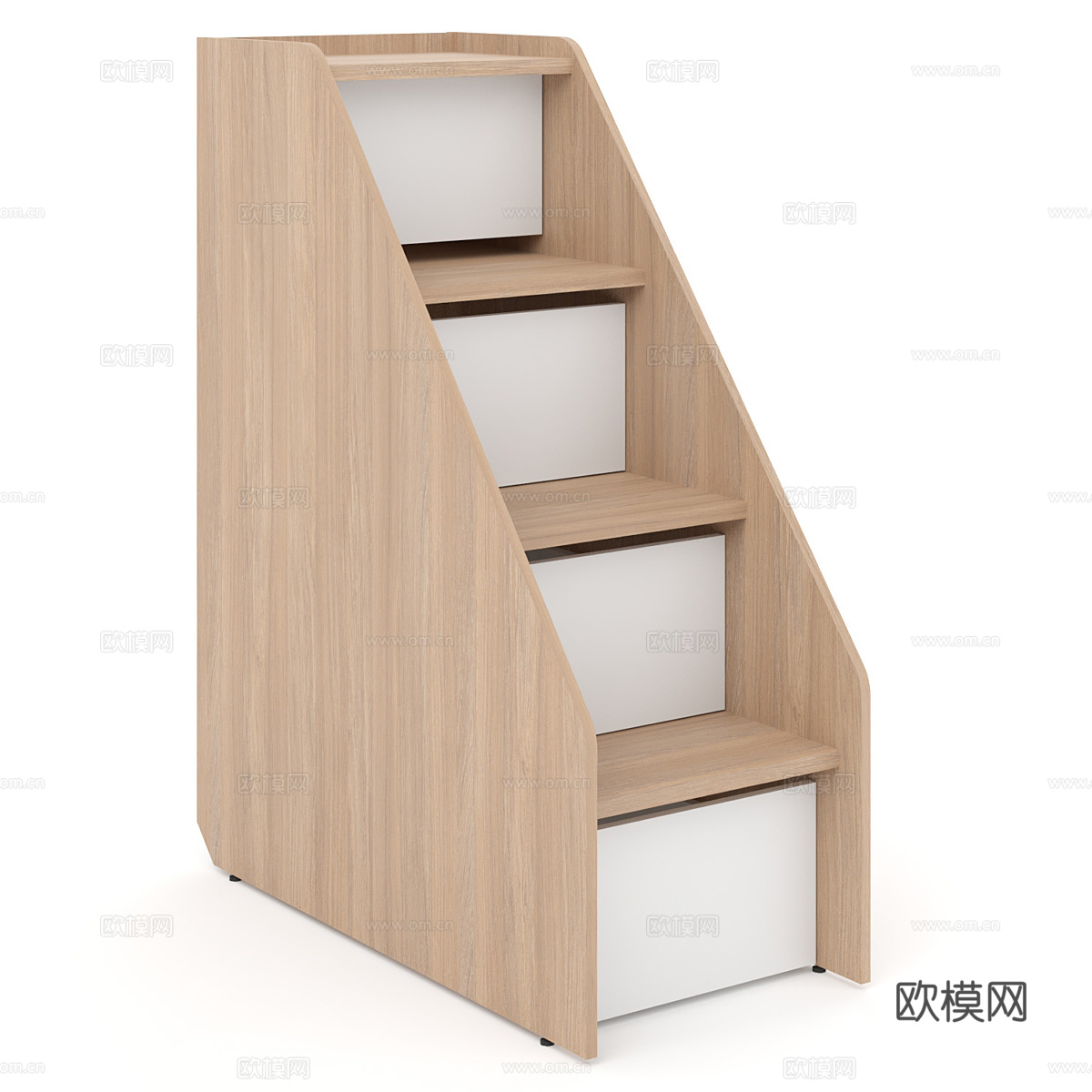 五斗柜楼梯3d模型