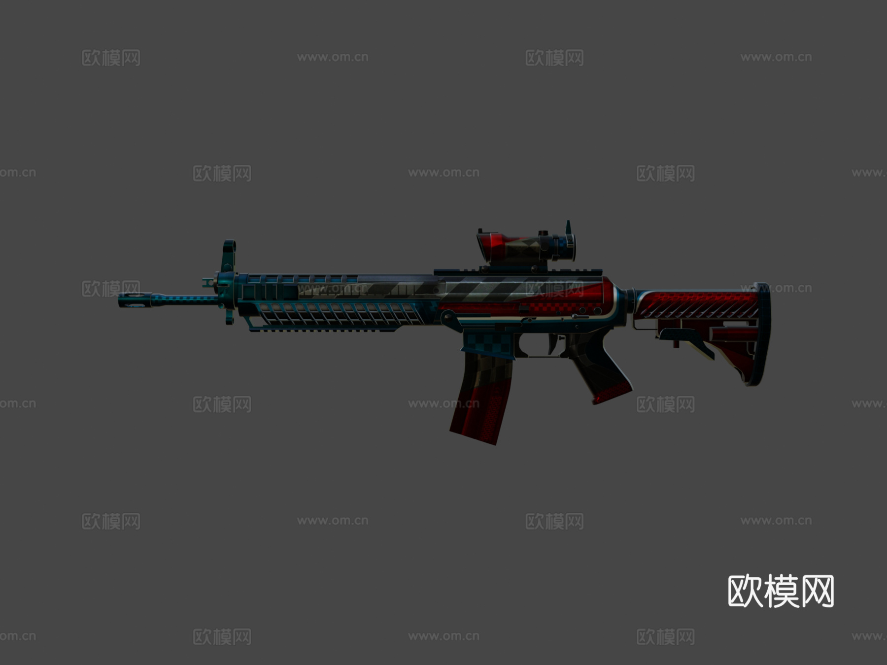 SG-553-电路3d模型