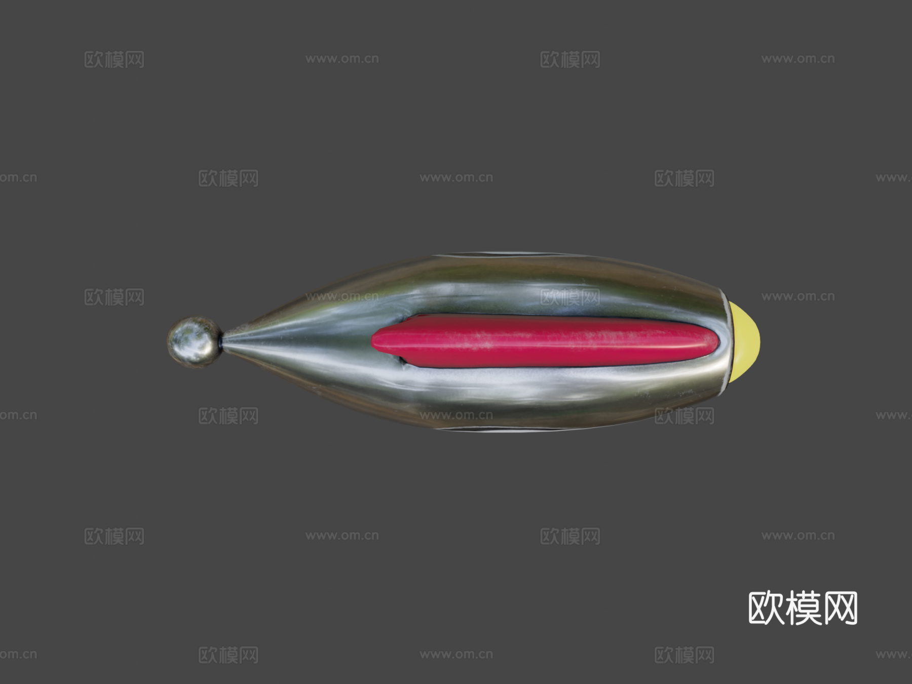原子朋克枪3d模型