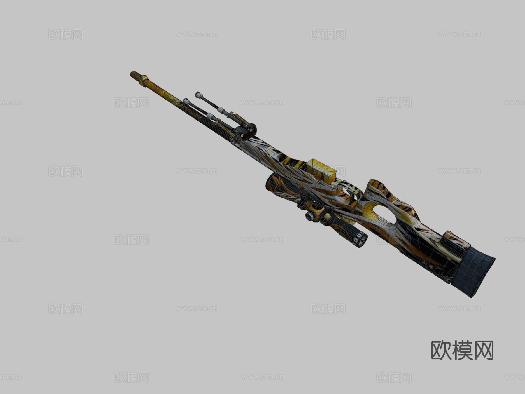 AWP-神谕(拱门琼斯)_13d模型
