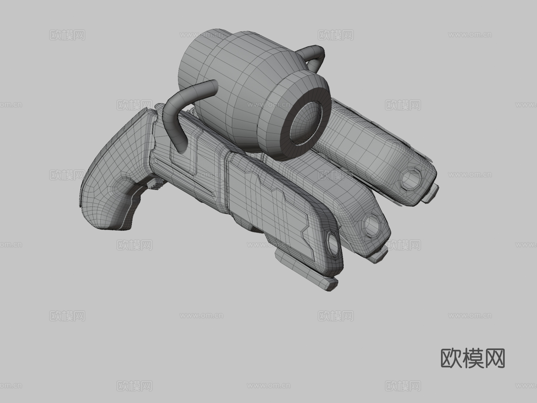 枪械3d模型