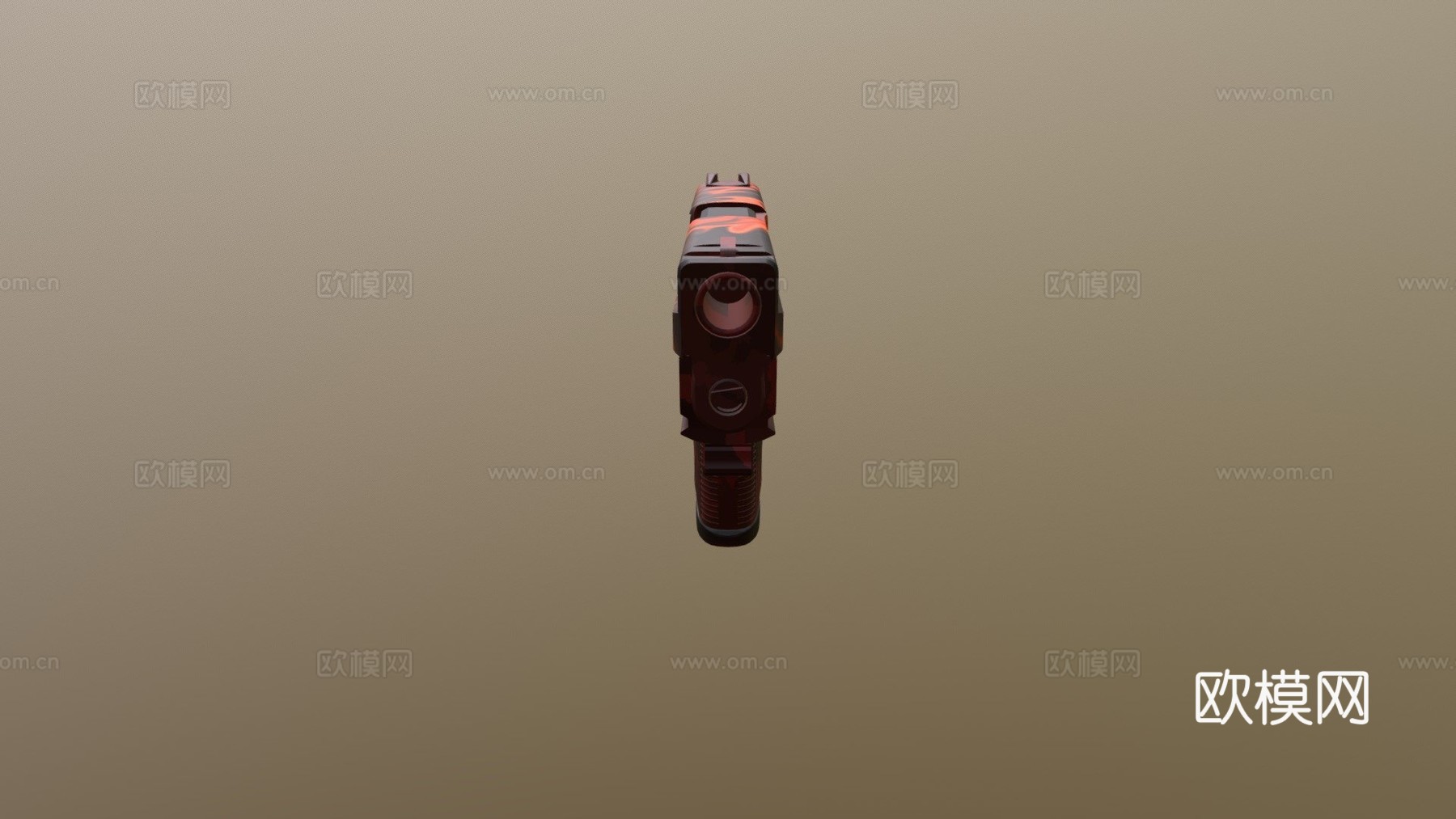 P250火山DDPAT3d模型