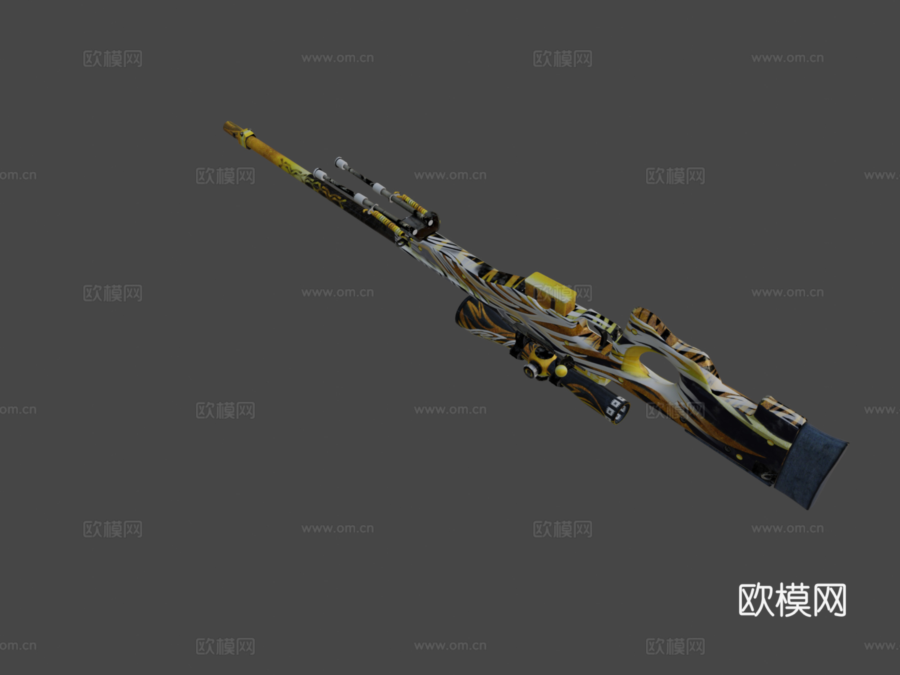 AWP-神谕(拱门琼斯)_13d模型