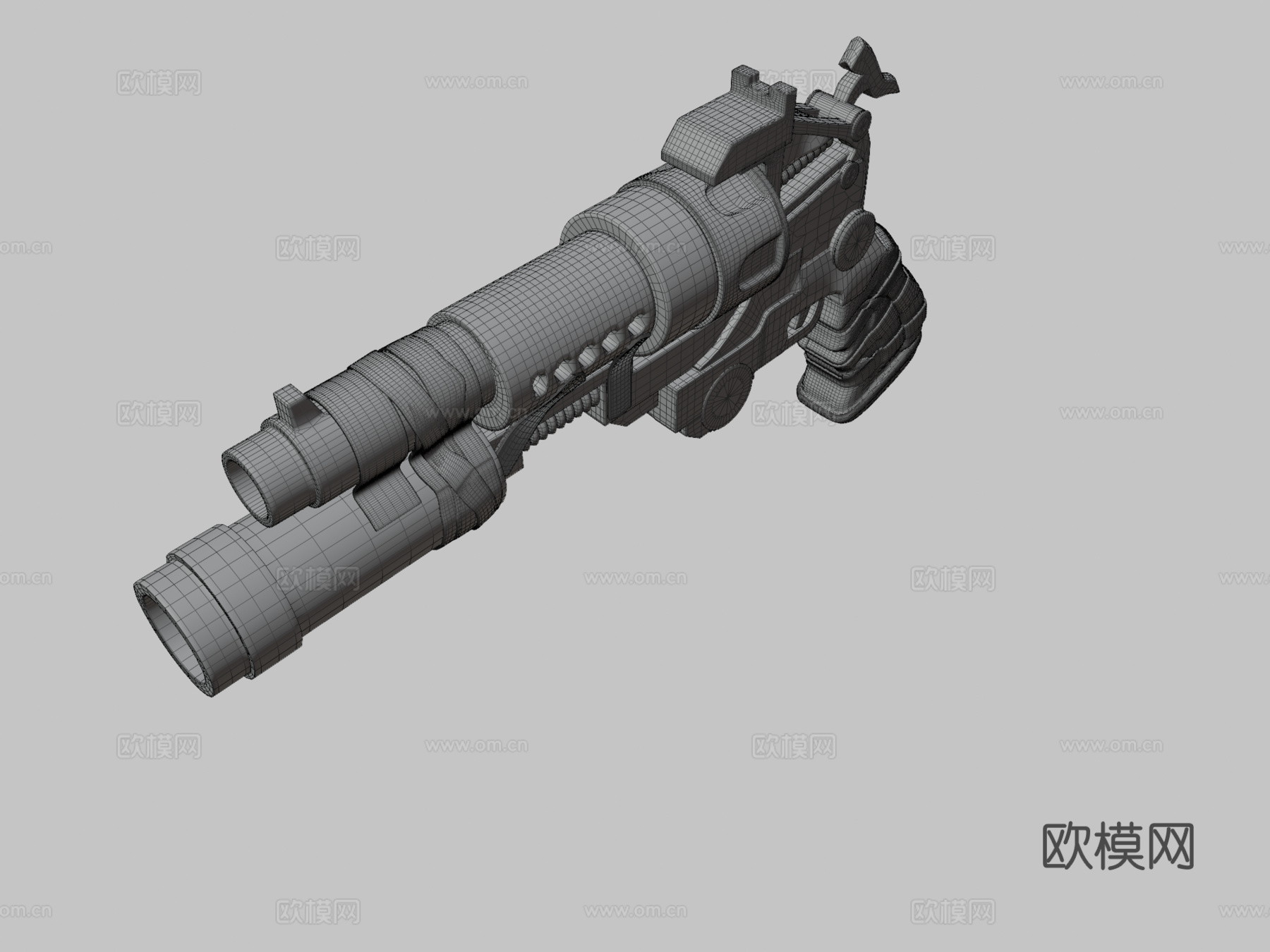 炽热火焰喷射器3d模型