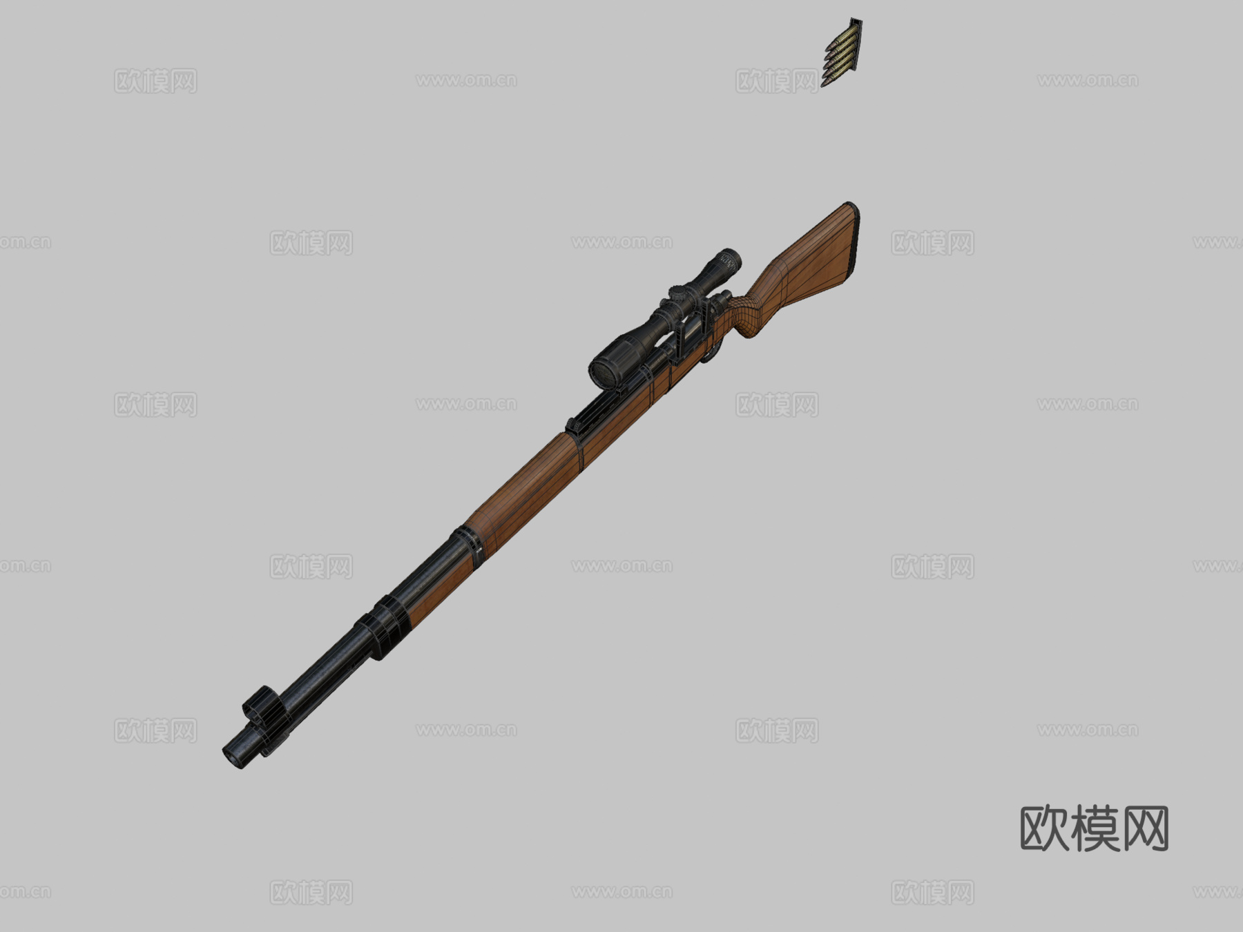 Kar 98k3d模型