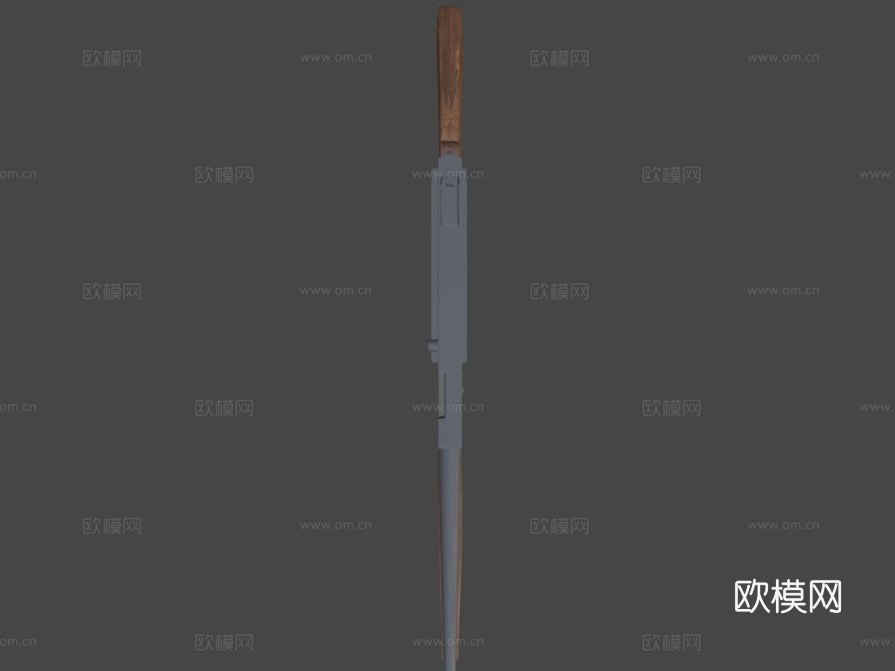 M1A1汤姆森冲锋枪(V2)3d模型