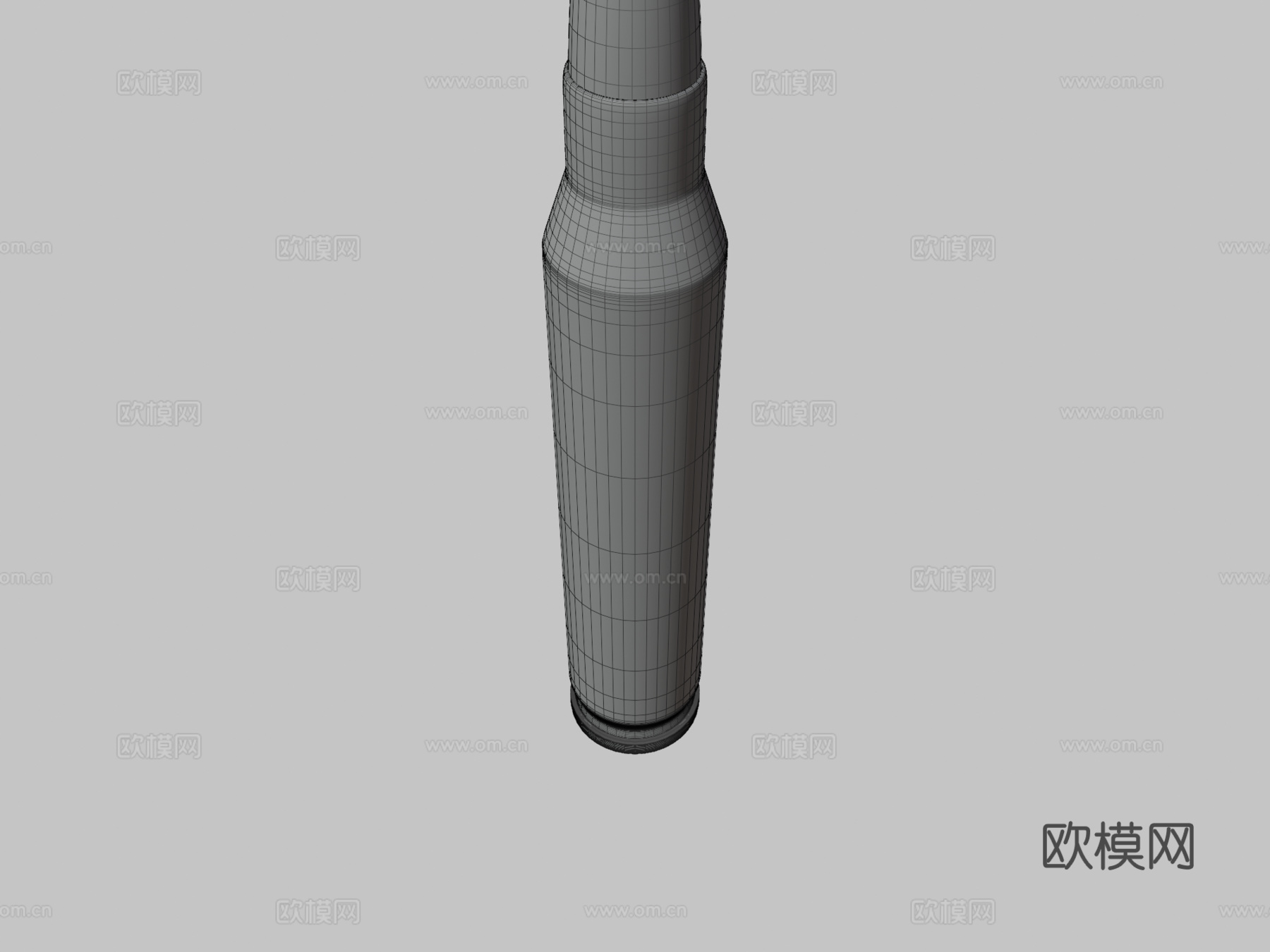 毫米子弹3d模型