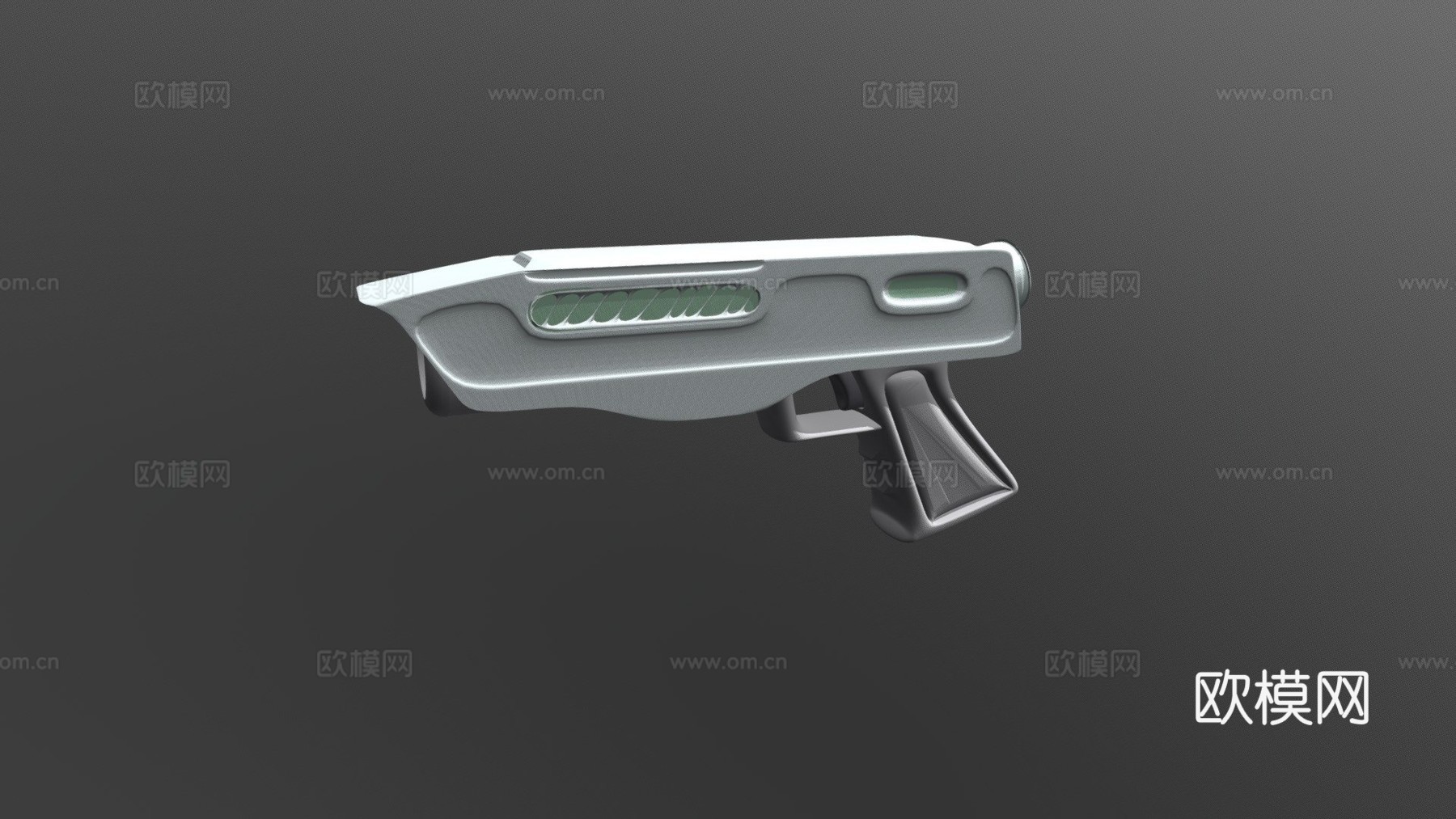激光枪3d模型