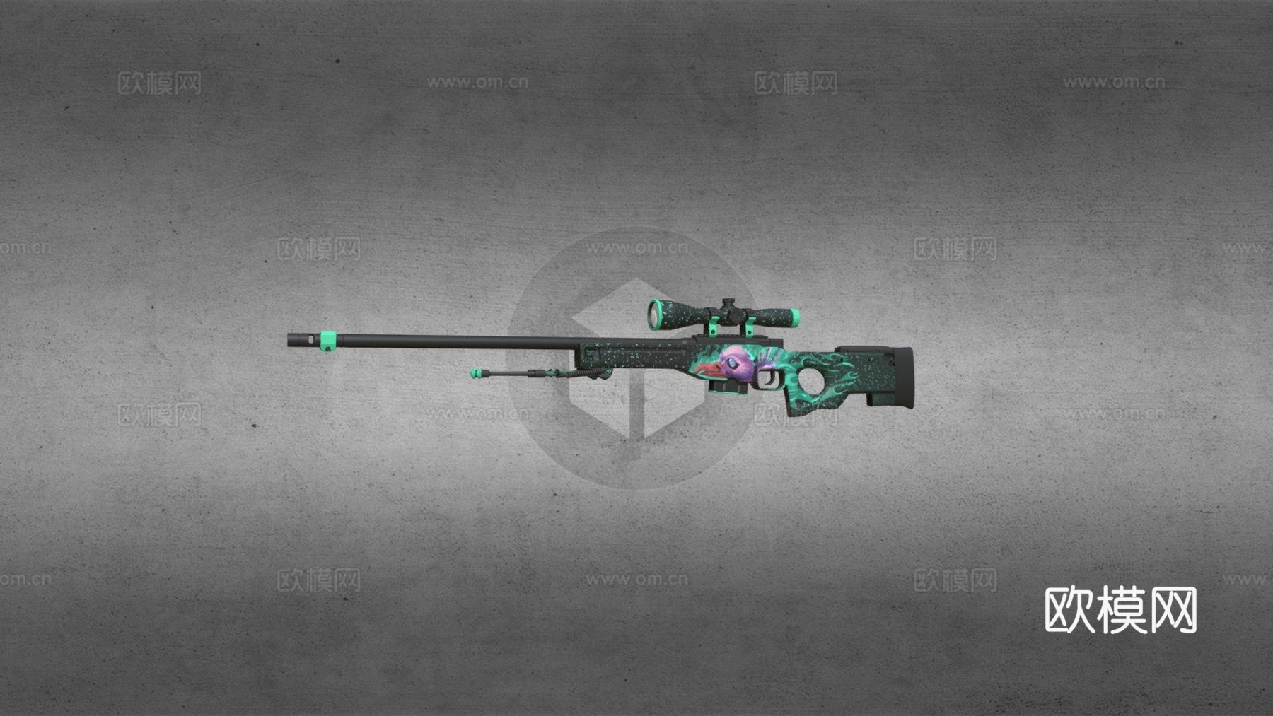 AWP-秃鹫之死3d模型