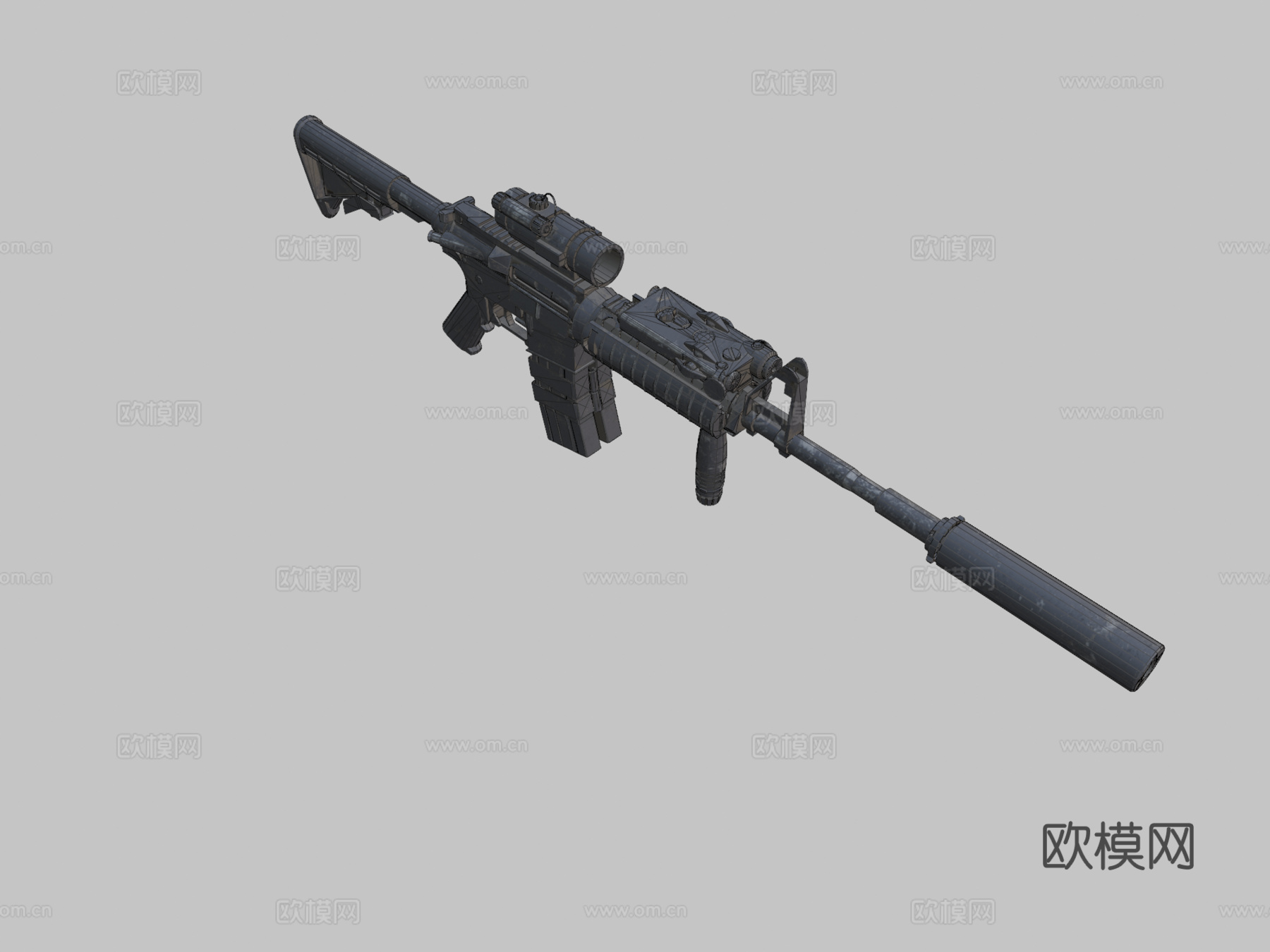 M4A13d模型