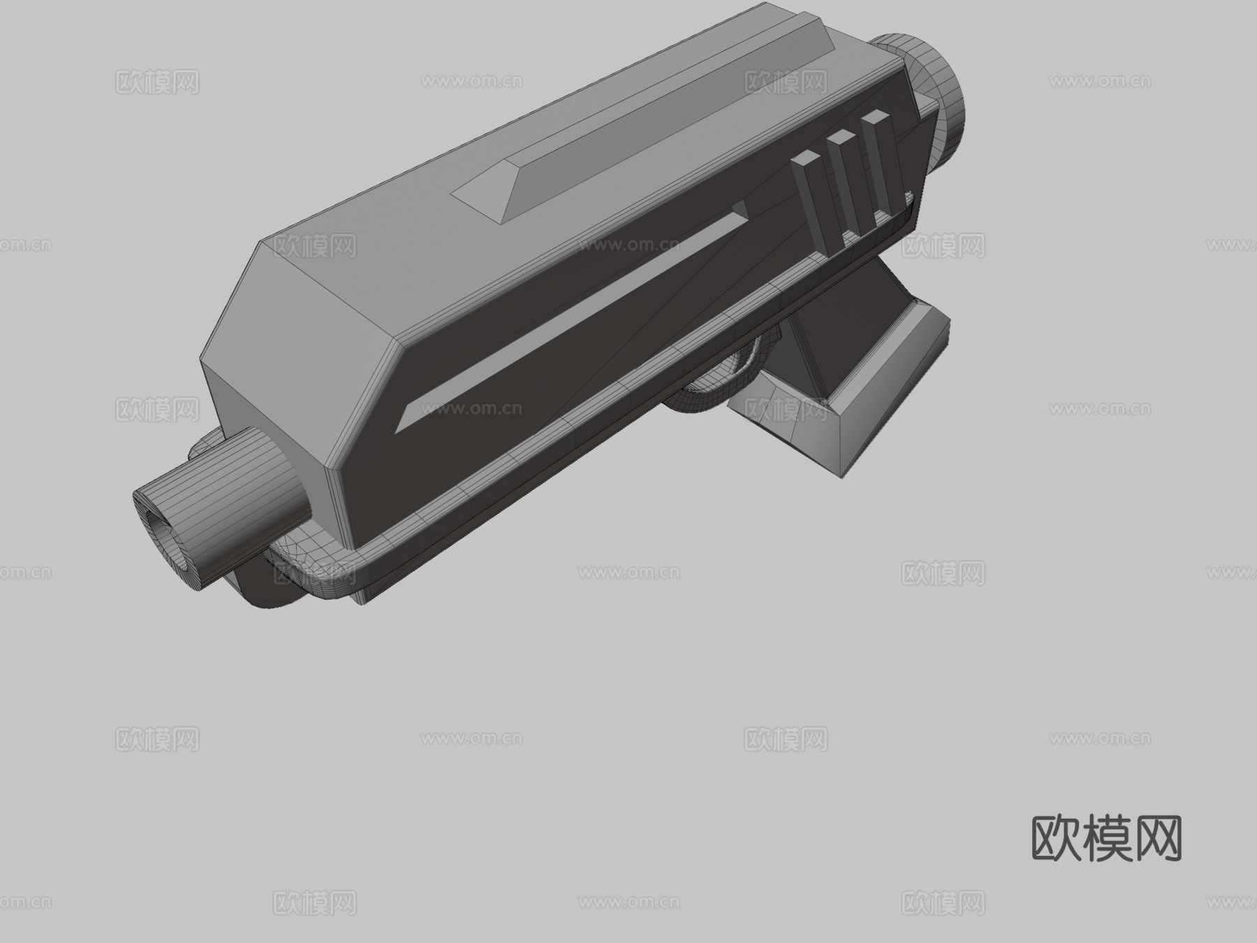 DC-17爆能枪3d模型