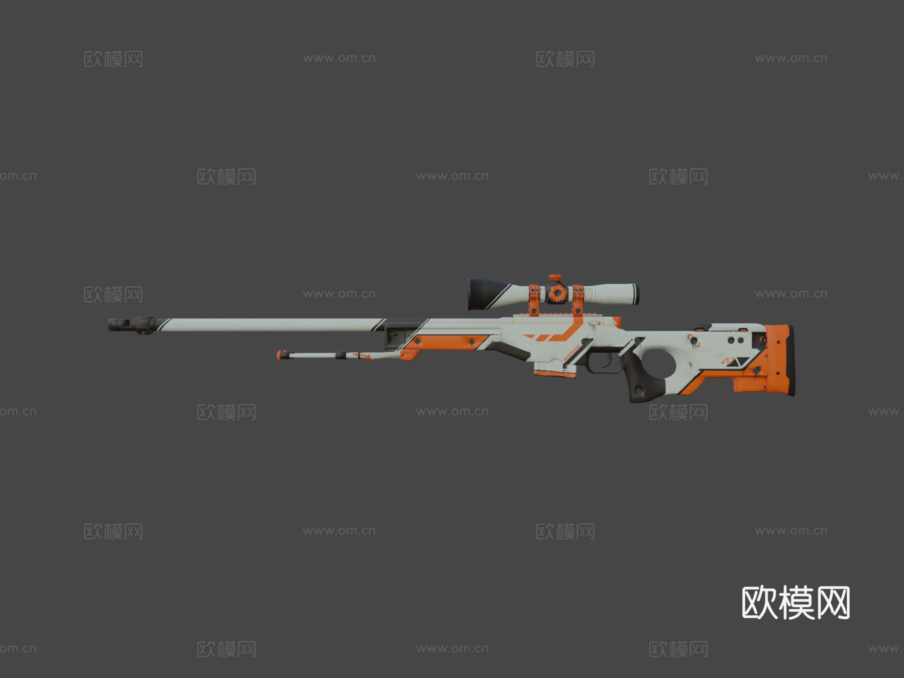 AWP-阿西莫夫3d模型