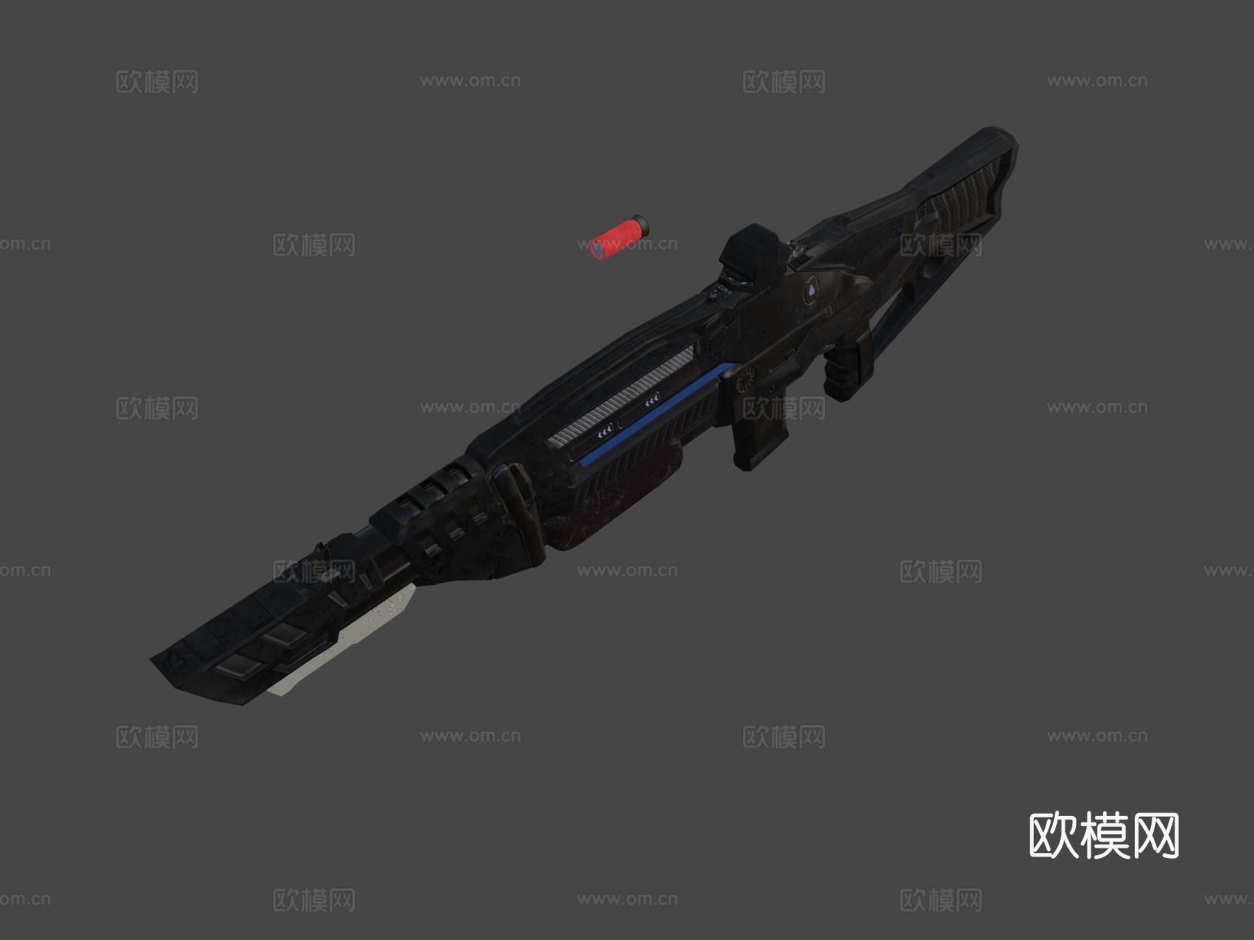 ER-2(科幻霰弹枪)3d模型
